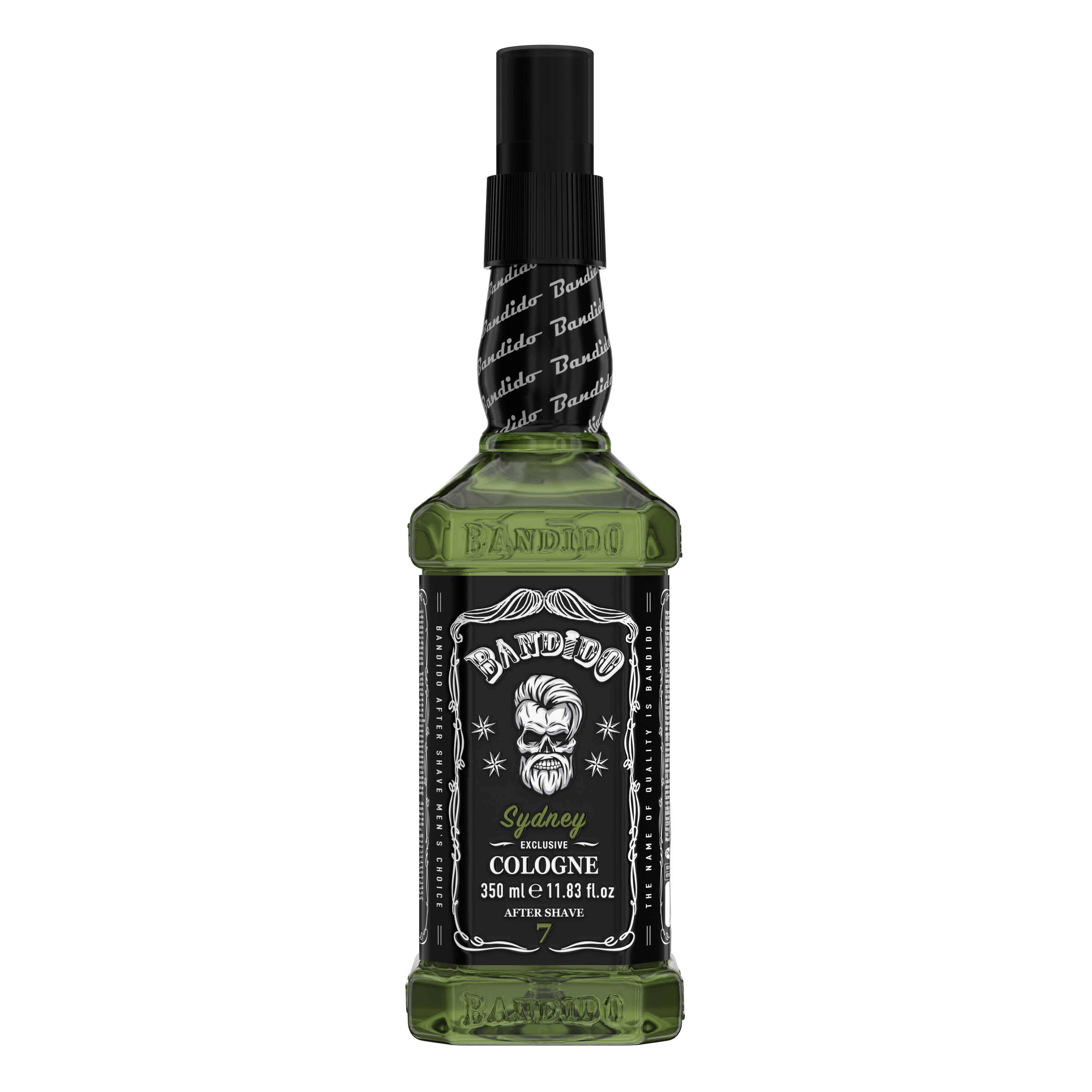 Bandido Eau de Cologne Herren, After Shave Lasvegas, Moscow, Mexico City, Sicilia, Berlin, Sydney, Lemon 350ML