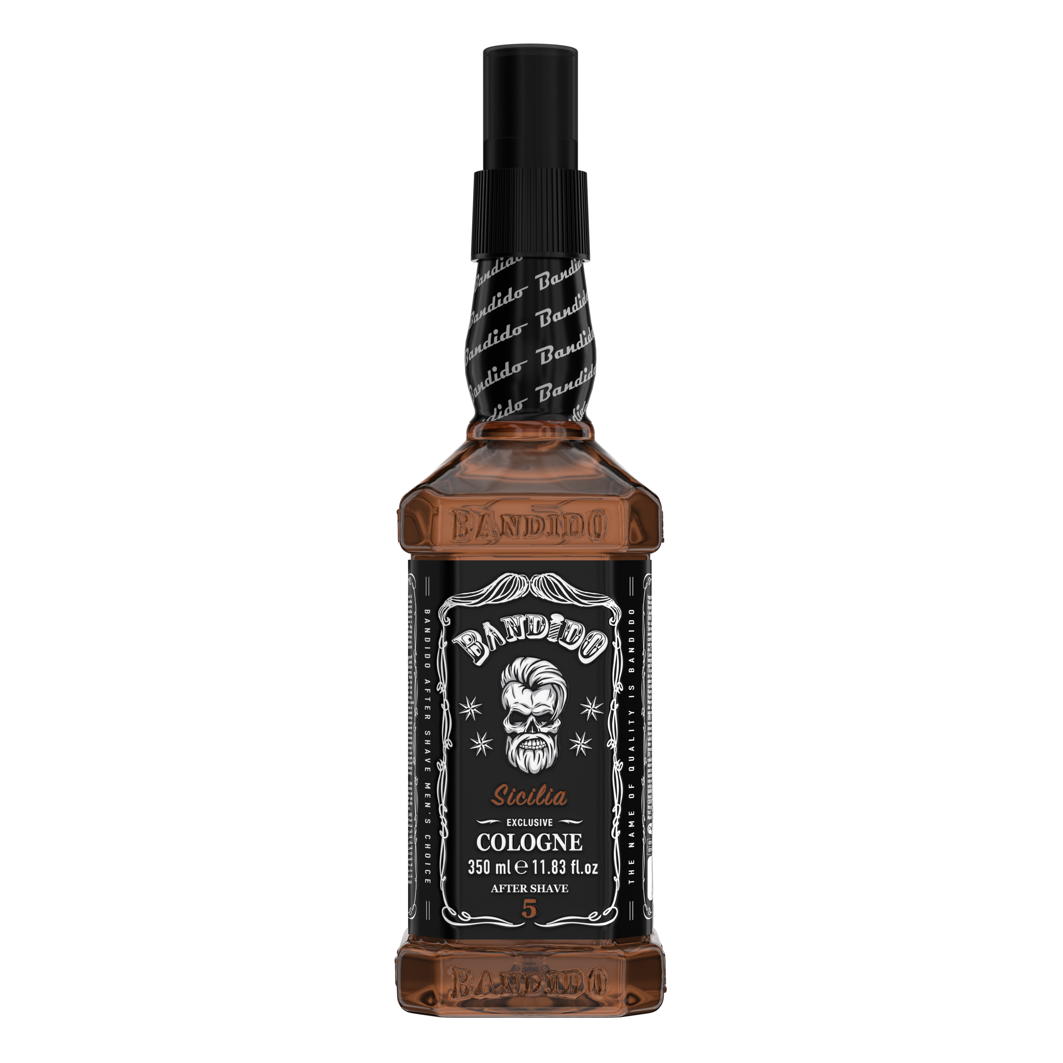 Bandido Eau de Cologne Herren, After Shave Lasvegas, Moscow, Mexico City, Sicilia, Berlin, Sydney, Lemon 350ML