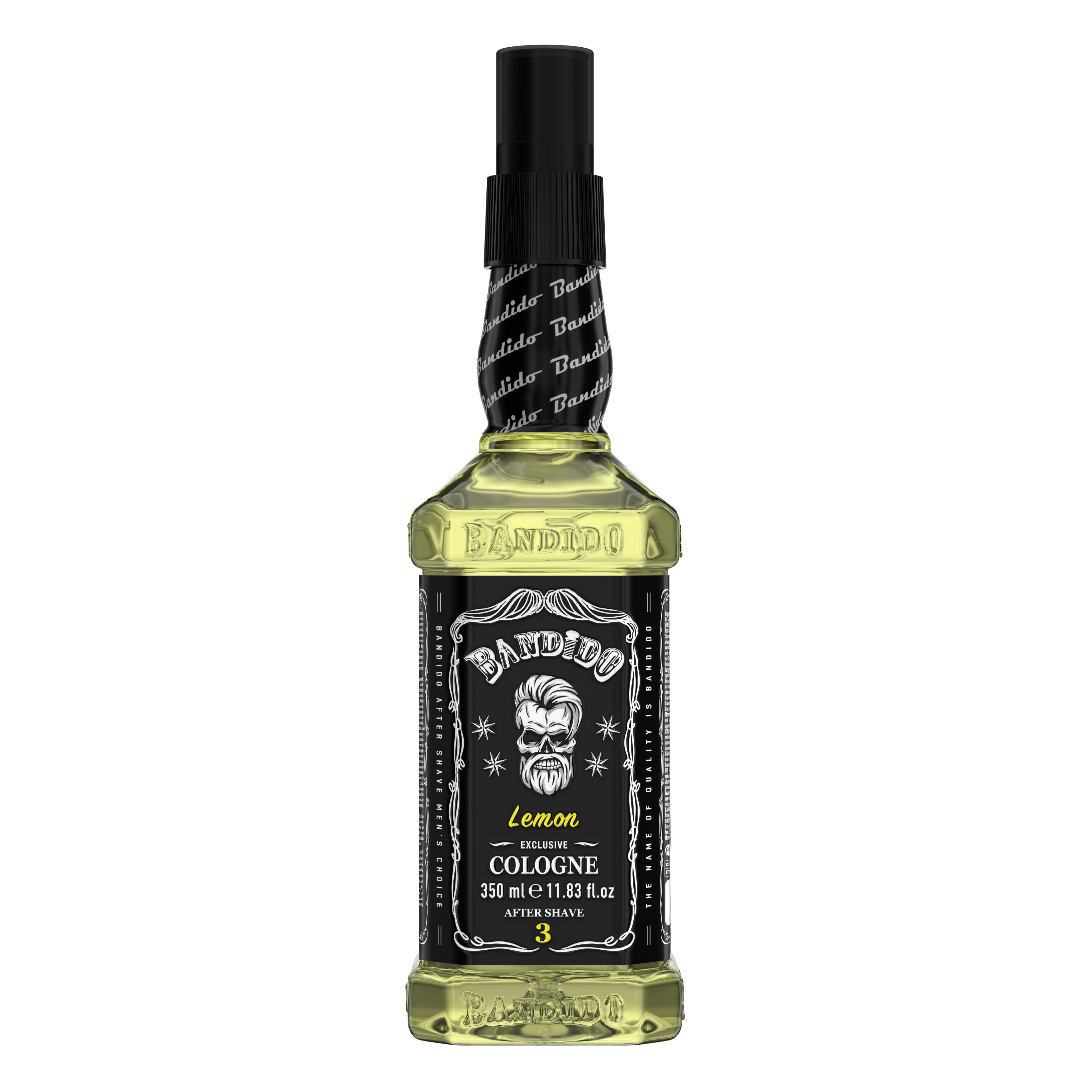 Bandido Eau de Cologne Herren, After Shave Lasvegas, Moscow, Mexico City, Sicilia, Berlin, Sydney, Lemon 150ML