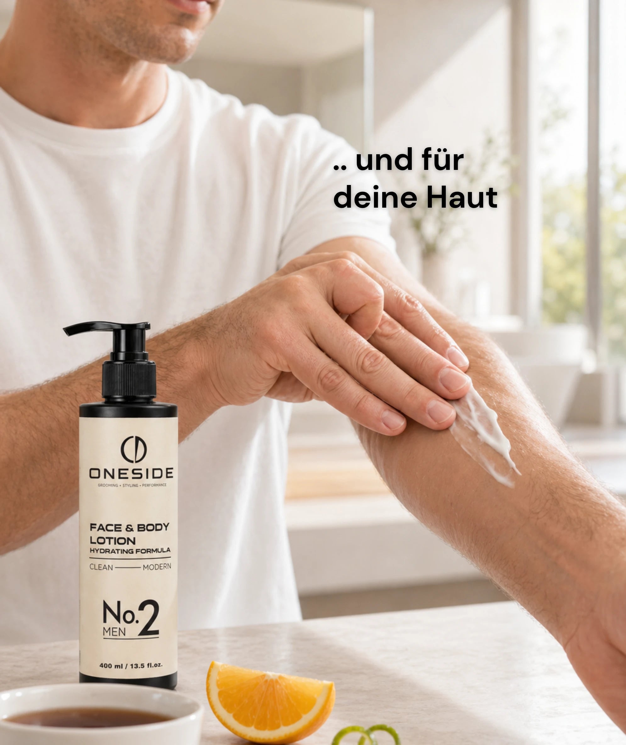 ONESIDE Face & Body Lotion No. 2 - Clean Modern
