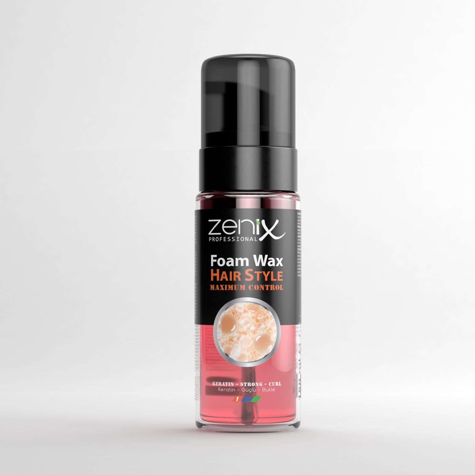 Zenix Foam Wax Volumen 150ml, Foam Wax Keratin 150ml, Foam Wax Herb Blend 150ml,Foam Wax Oud 150ml