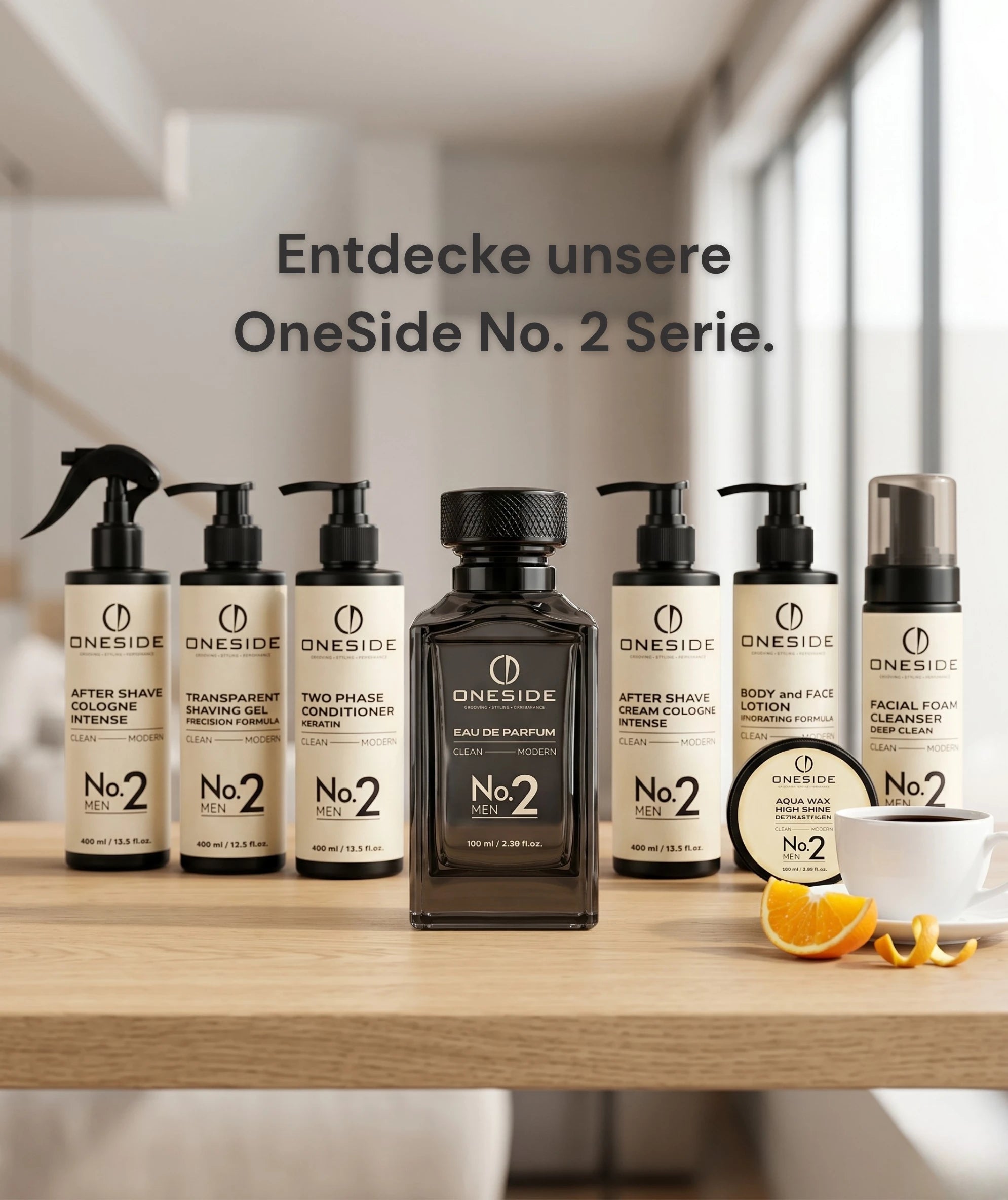 ONESIDE Eau de Parfum No. 2 - Clean Modern