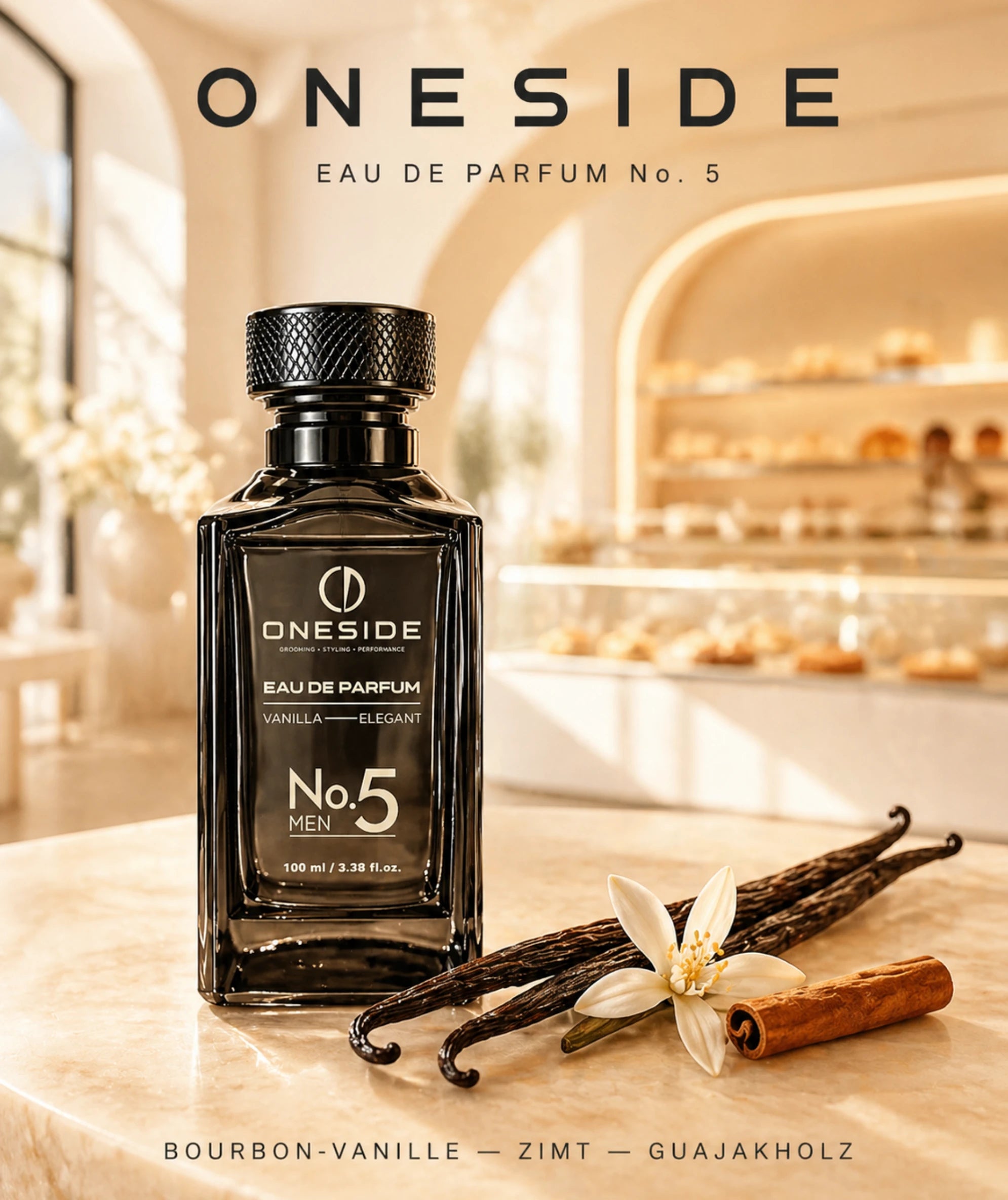 ONESIDE Eau de Parfum No. 5 - Vanilla Elegant