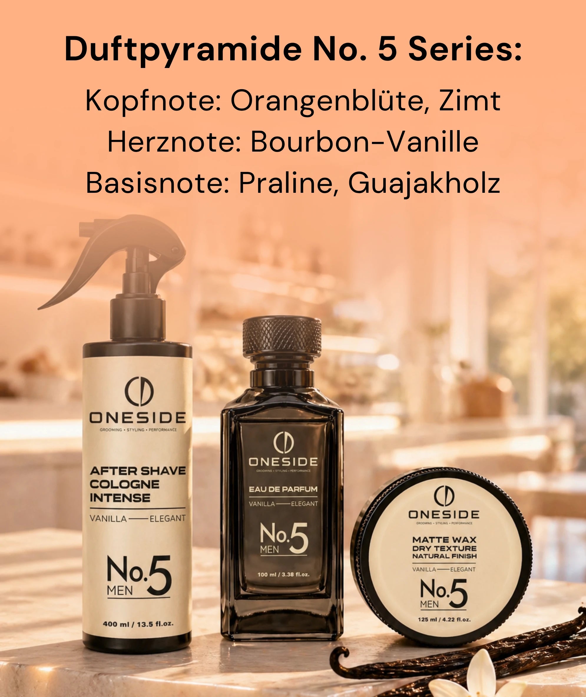 ONESIDE Eau de Parfum No. 5 - Vanilla Elegant