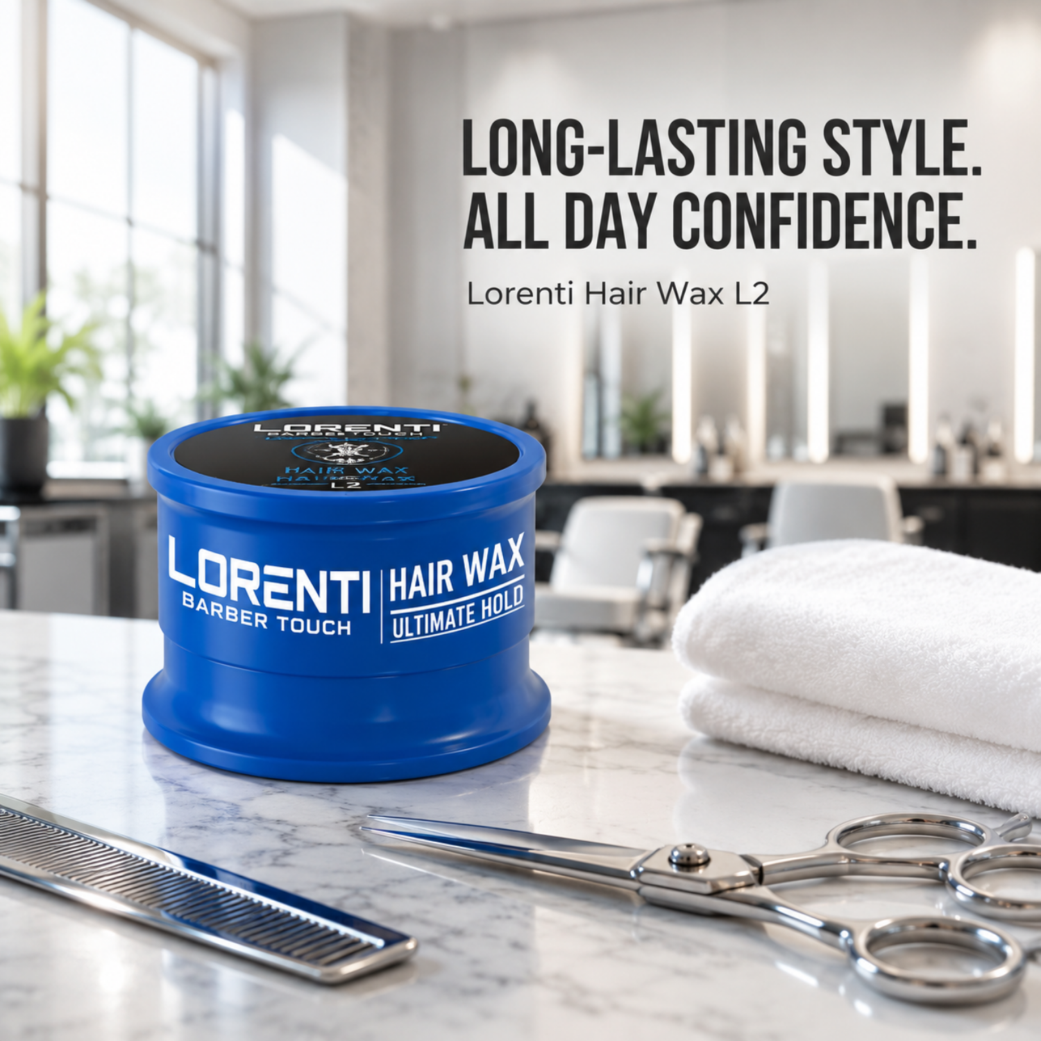 Lorenti Hair Wax L2 Ultimate Hold – Extra Starkes Haarwachs 150ml