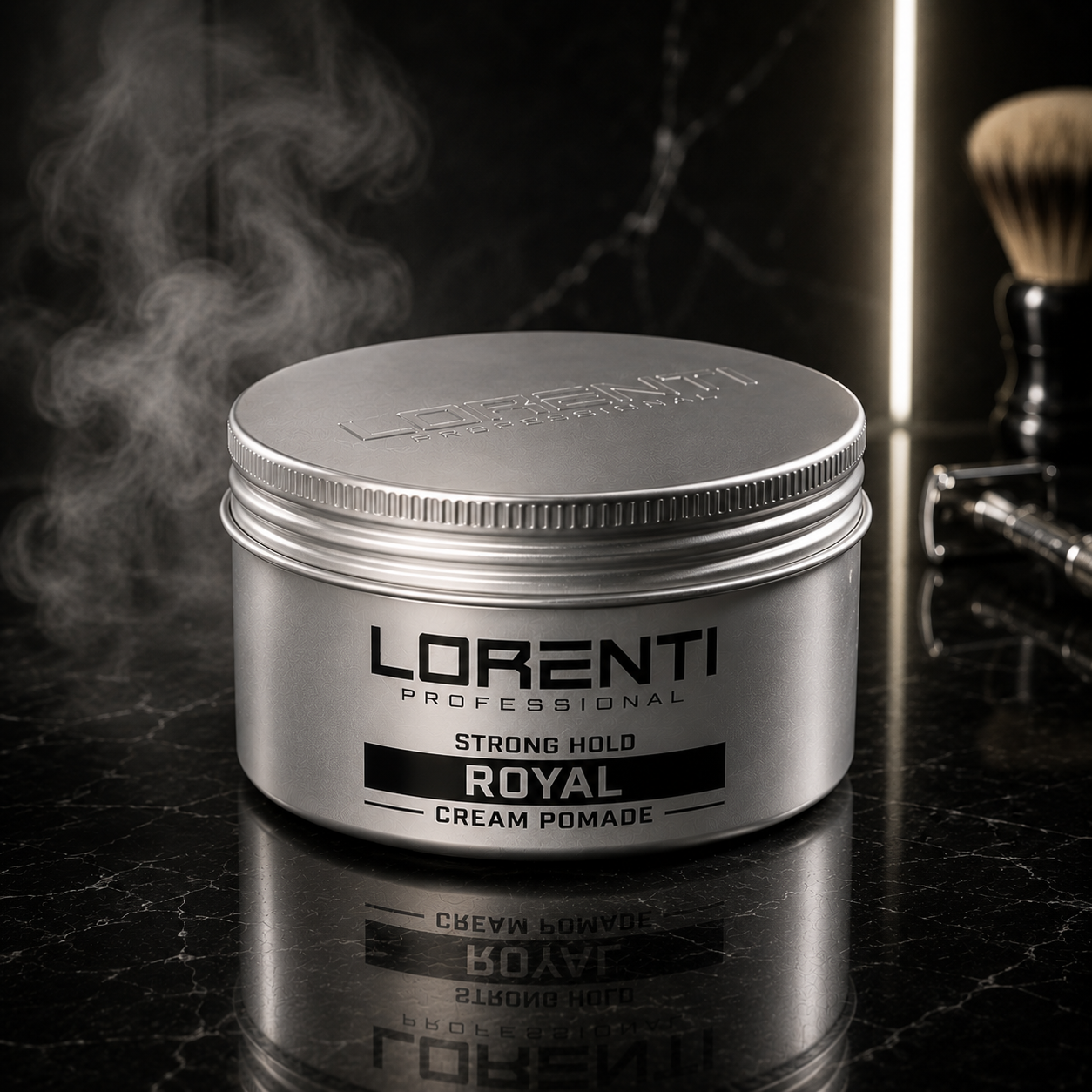 Lorenti Professional Strong Hold Royal Cream Pomade – Haarpomade mit Starkem Halt 100ml