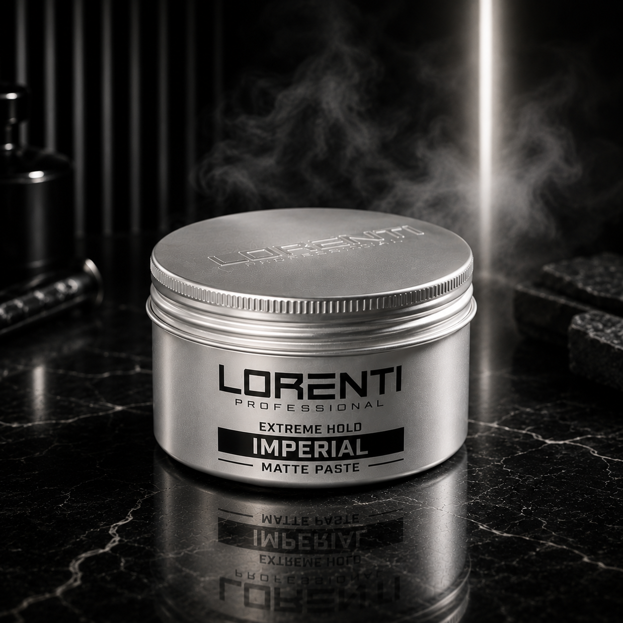 Lorenti Professional Haarwachs Set – Legend, Fiber, Imperial & Royal Styling Pomade 100ml