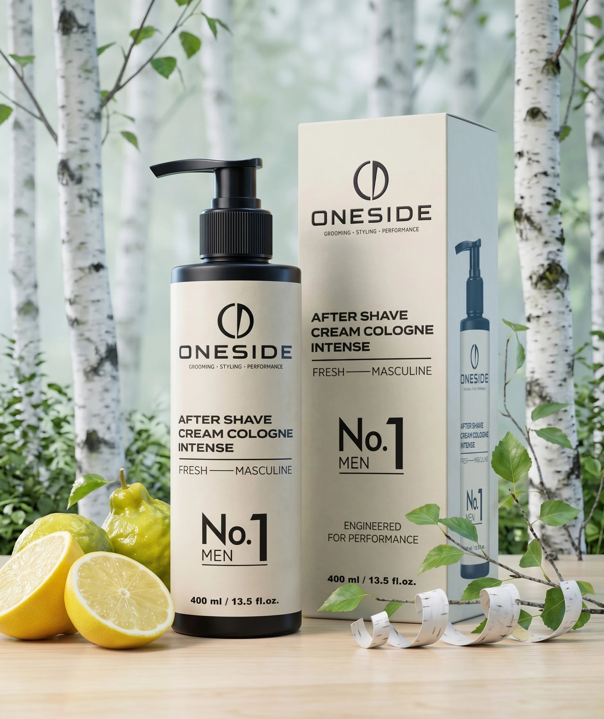 ONESIDE After Shave Cream Cologne No. 1 - Fresh Masculine