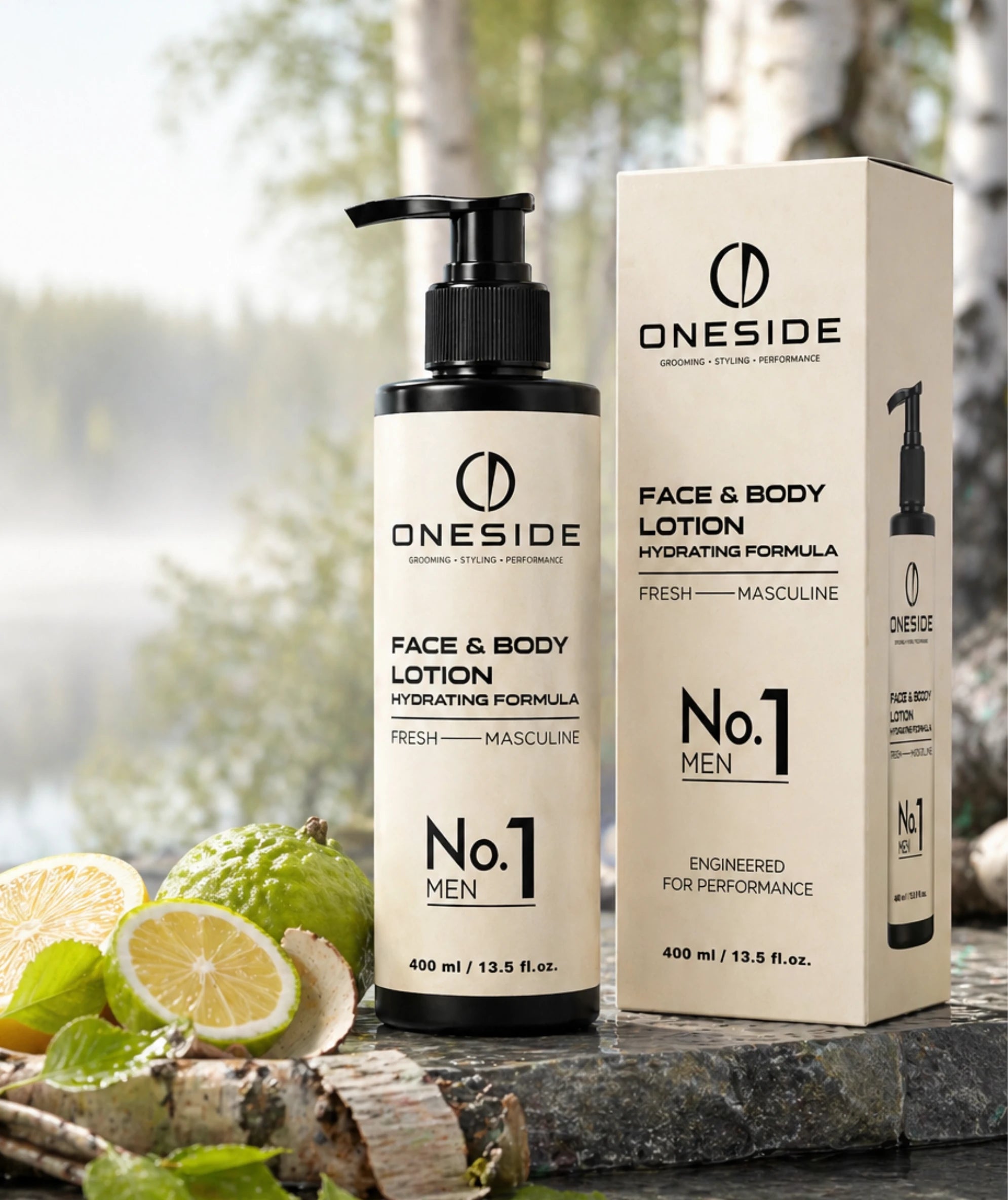ONESIDE Face & Body Lotion No. 1 - Fresh Masculine