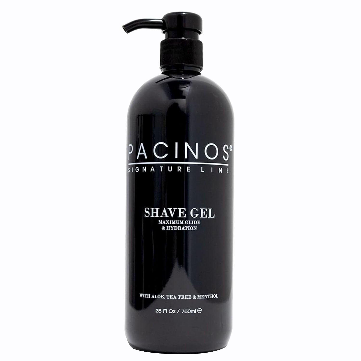 Pacinos Shaving Gel - Herren Rasiergel Transparent 750ml, Gold Cologne Aftershave Men 400ml , Bartöl 60ml
