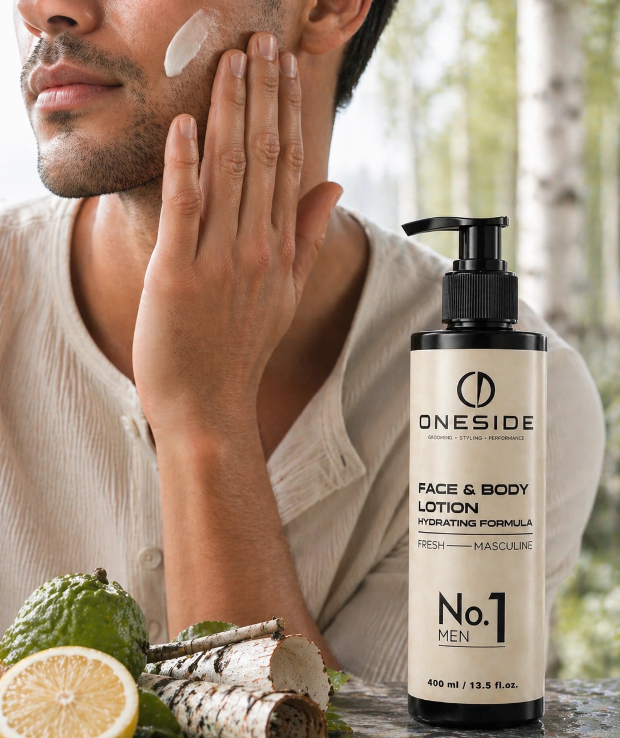 ONESIDE Face & Body Lotion No. 1 - Fresh Masculine