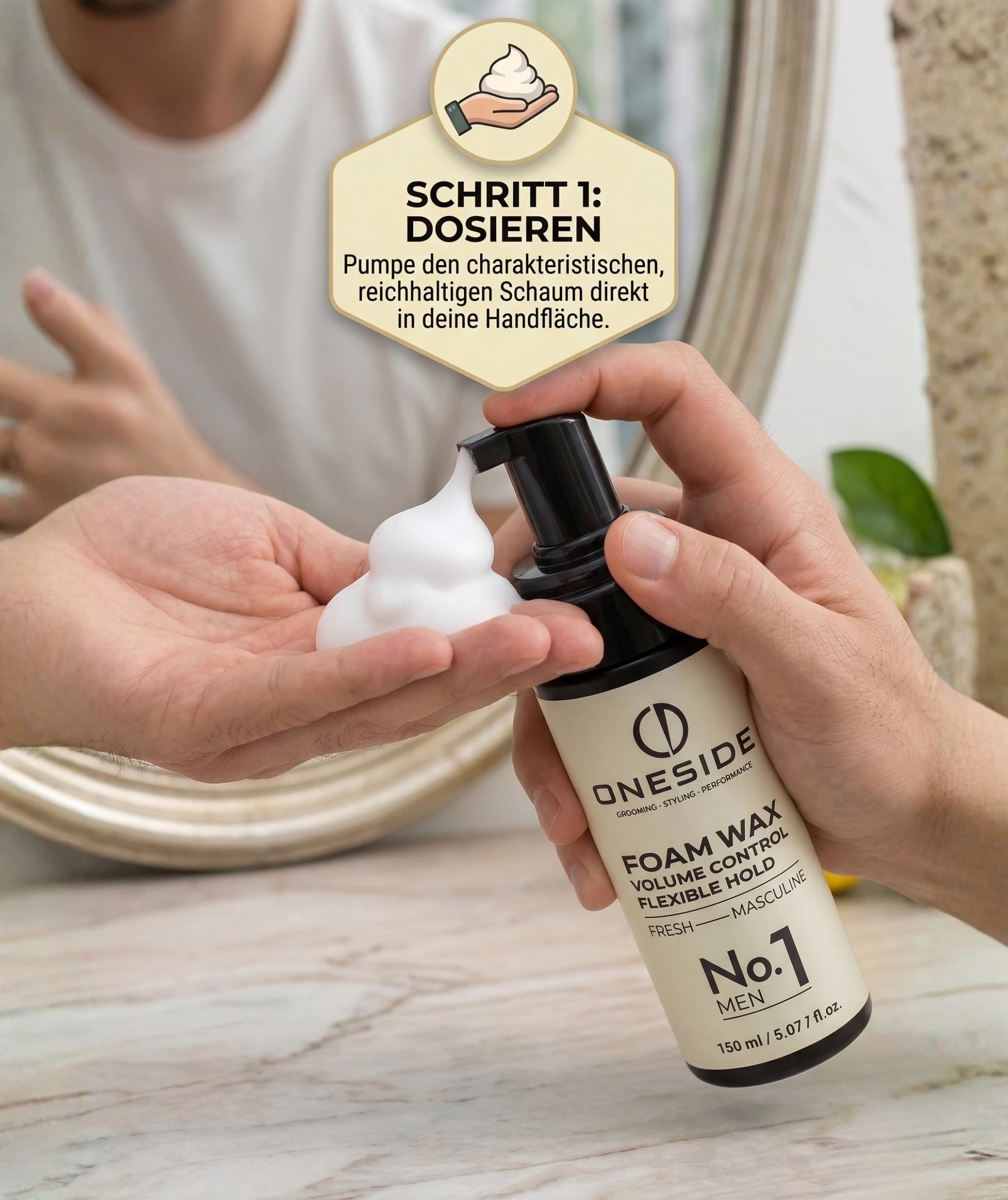 ONESIDE Foam Wax No. 1 - Fresh Masculine