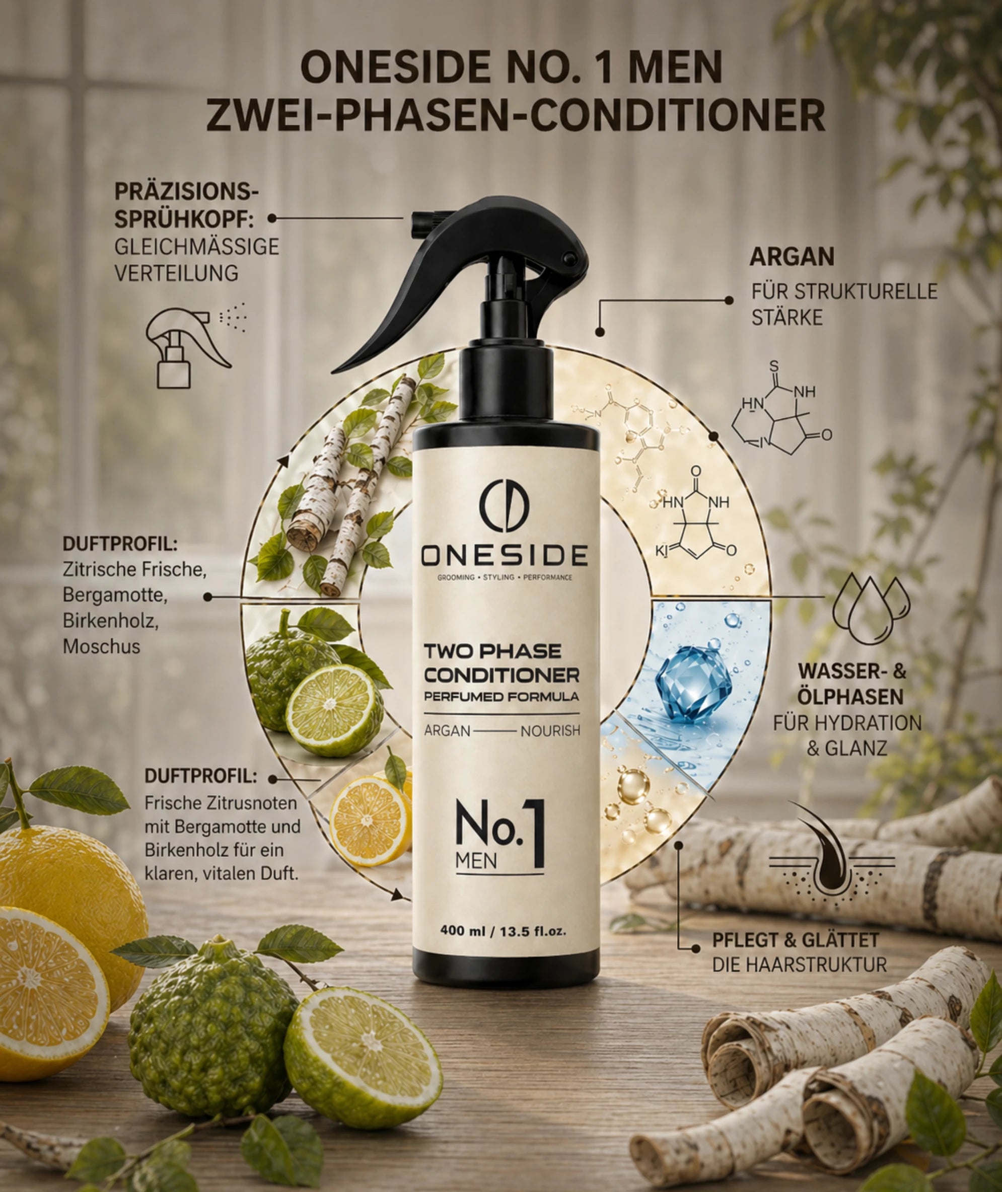 ONESIDE Two Phase Conditioner Argan No. 1