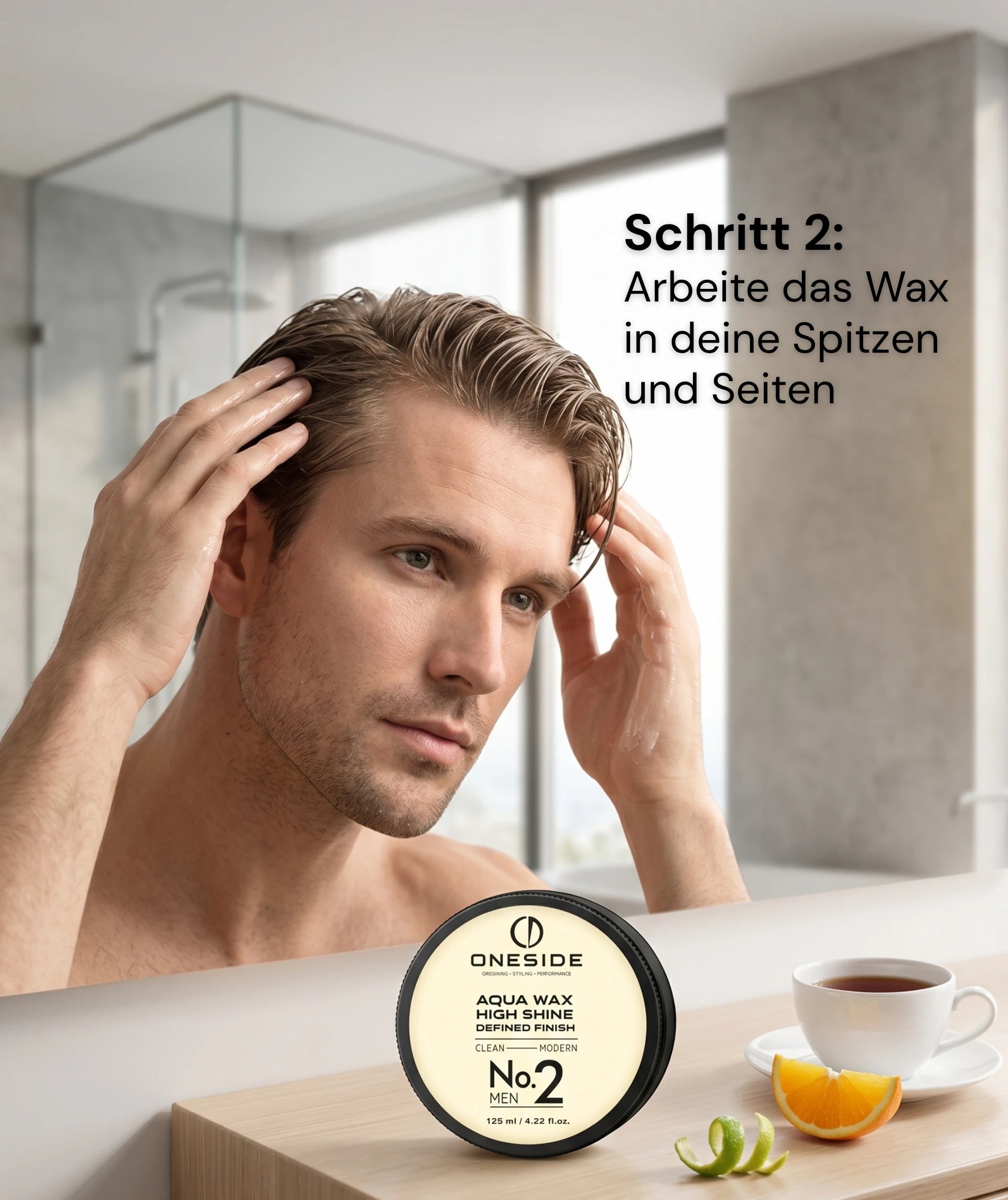 ONESIDE Aqua Wax High Shine No. 2 - Defined Finish