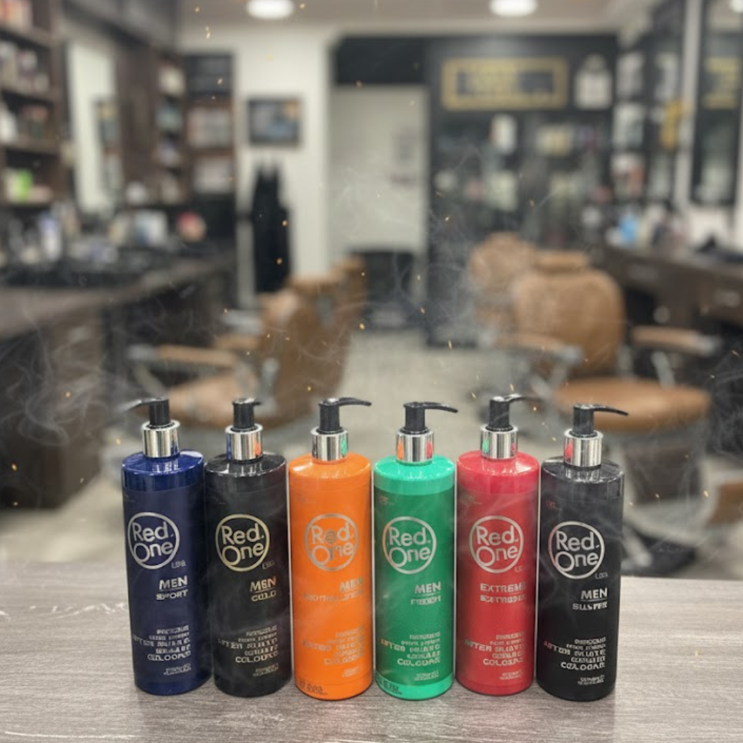 RedOne After Shave Cologne 400 ml – Sport, Gold, Revitalizing, Fresh, Extreme & Silver