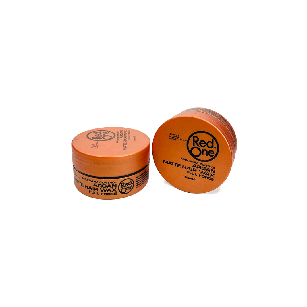 RedOne Platinum Black Argan Matte Wax 150 ml – Professionelles mattes Haarwachs