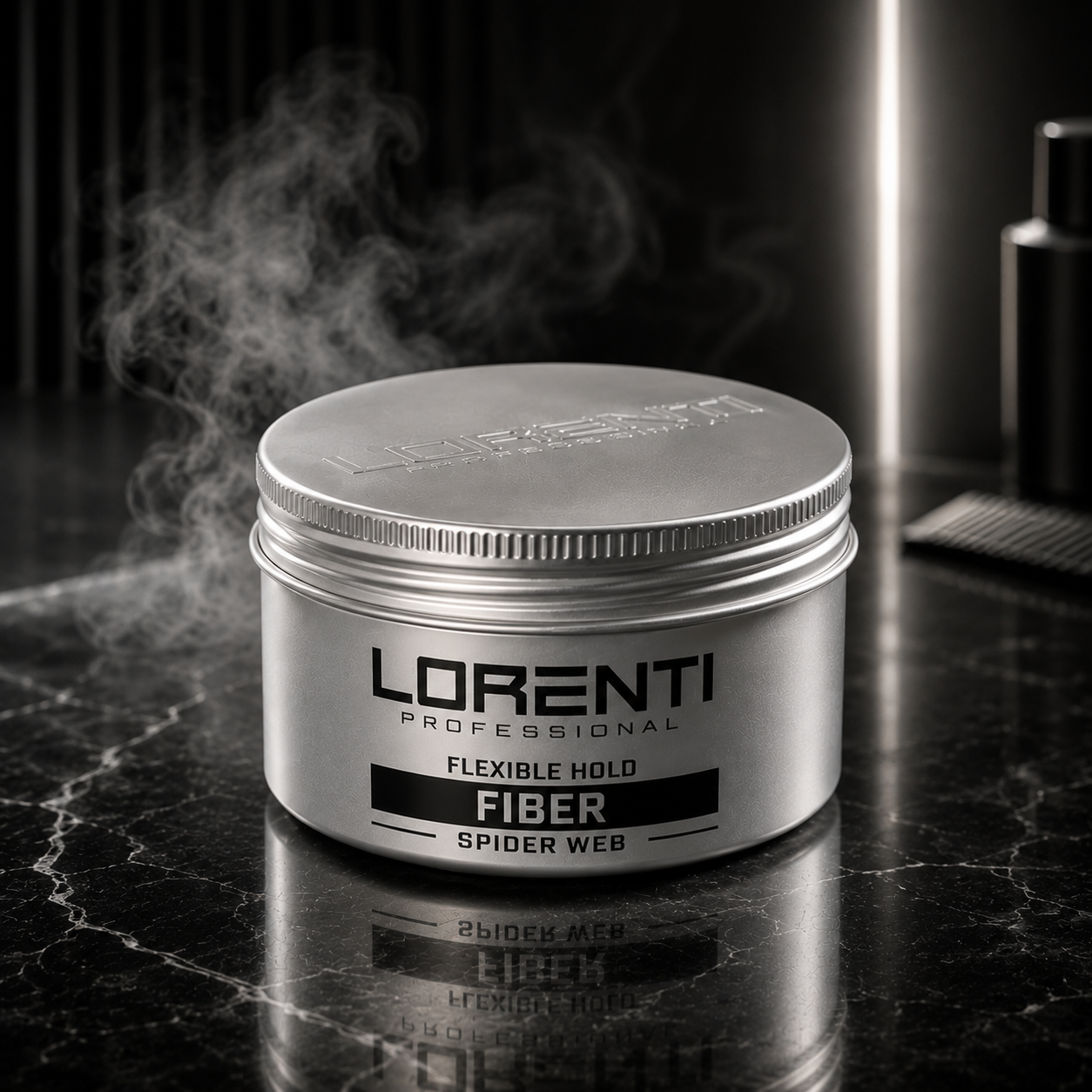 Lorenti Professional Flexible Hold Fiber Spider Web – Haarwachs mit Flexiblem Halt 100ml