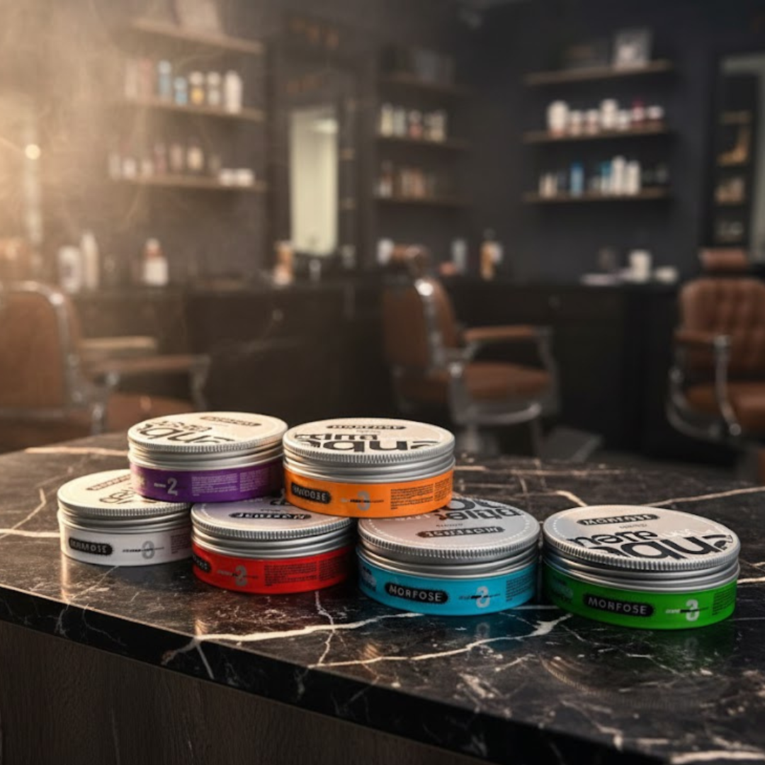 Morfose Aqua Gel Wax Super, Extra, Ultra, Max, Deep, Matte 175 ml – Professionelles Gel-Wachs für präzise Looks