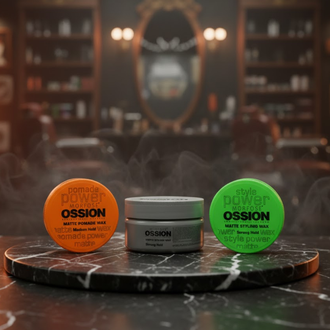 Ossion Matte Wax Pomade, Putty Wax & Styling Wax 100 ml