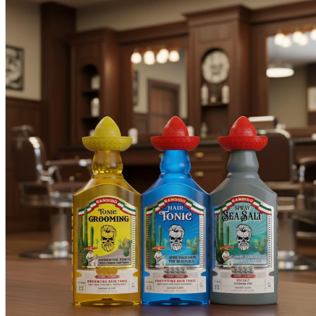 Bandido Hair Tonic, Groming Tonic, Sea Salt Spray For Men 250ml Erfrischendes Haarwasser Herren