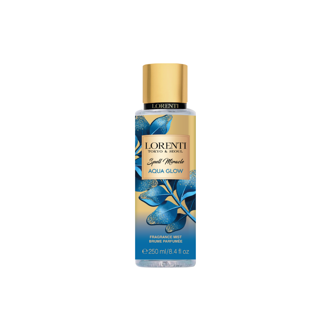LORENTI TOKYO & SEOUL Body Mist Spray 250 ml Love Wonder, Bright Dream, Aqua Glow, Memorable, Remarkable, Golden Vanilla