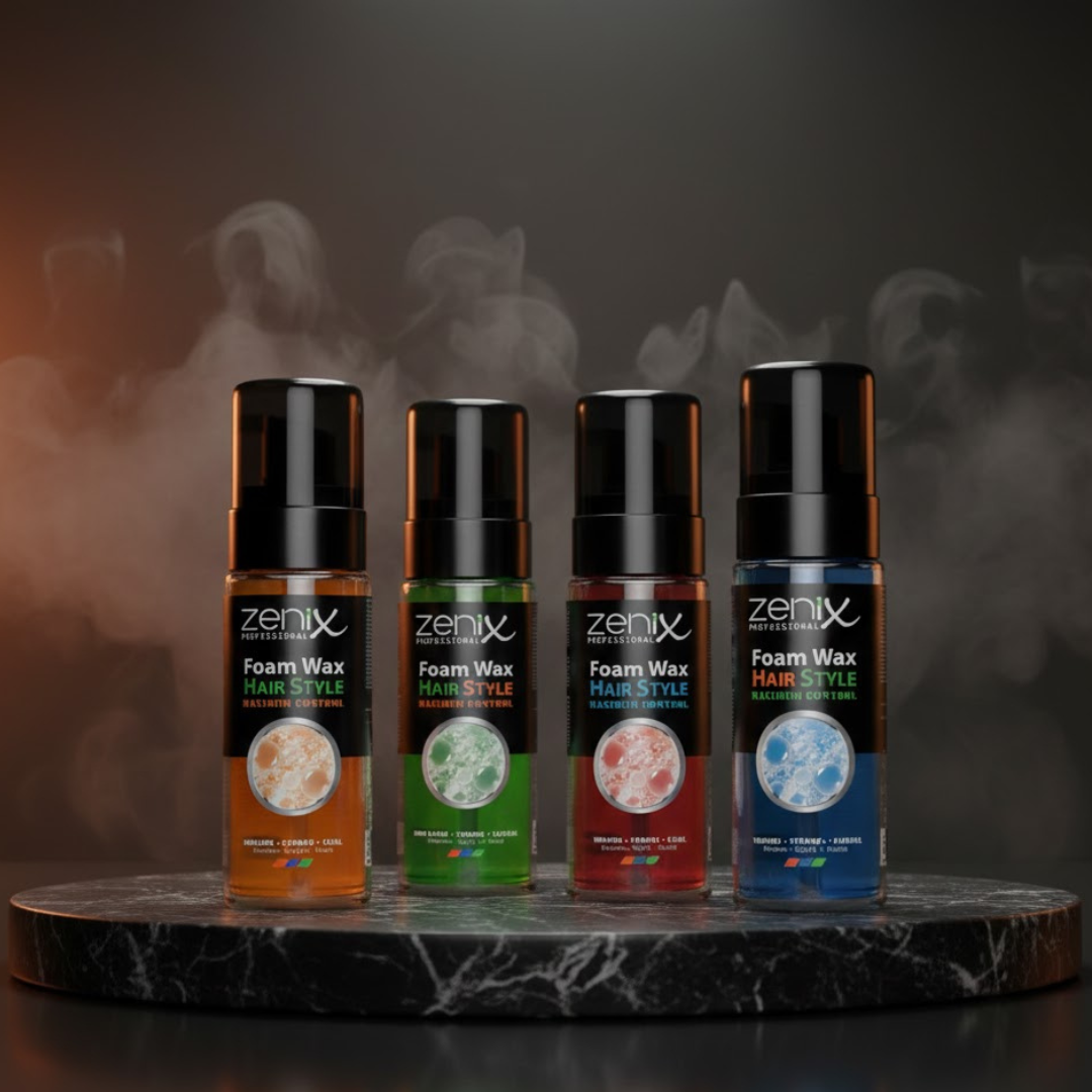 Zenix Foam Wax Volumen 150ml, Foam Wax Keratin 150ml, Foam Wax Herb Blend 150ml,Foam Wax Oud 150ml