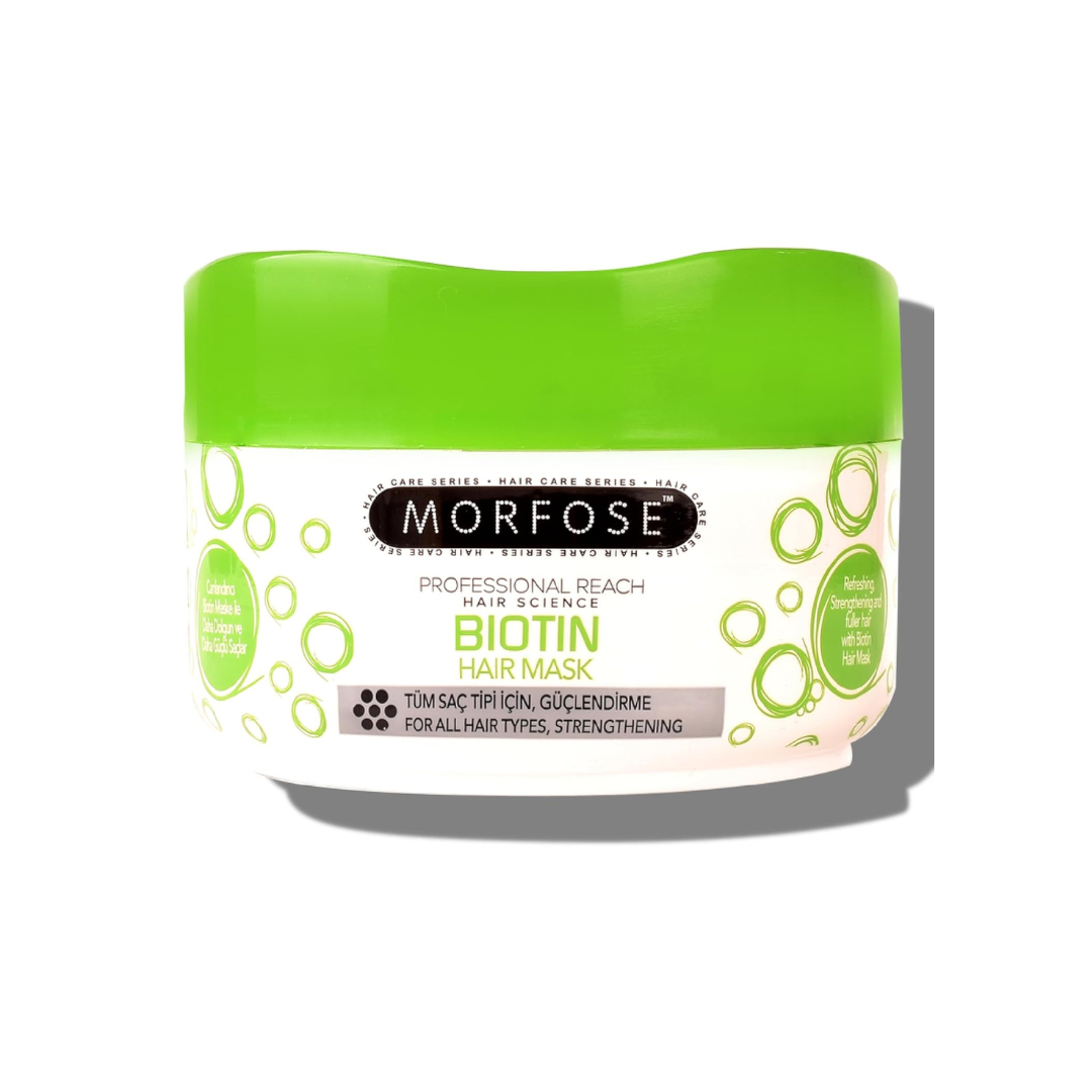 Morfose Hair Mask Keratin, Milk Therapy, Collagen, Biotin, Argan, Silver 500 ml