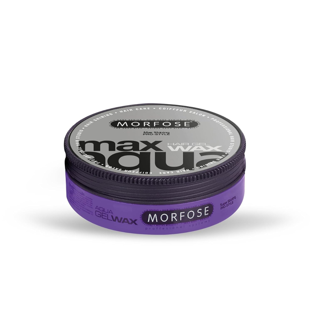 Morfose Max Aqua Gel Wax 175 ml – Langanhaltender Halt & Glanz für modernes Styling