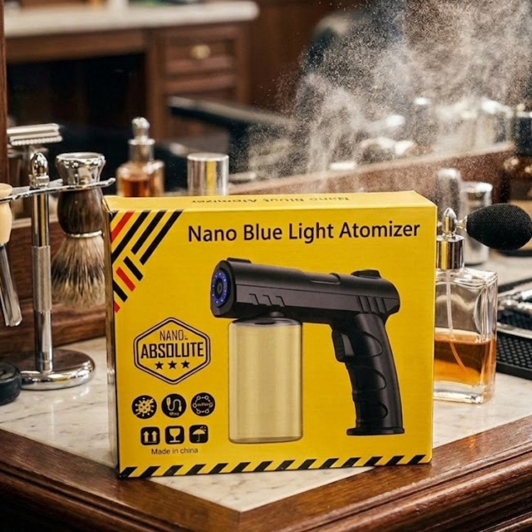 Nano Blue Light Atomizer Kabellose Nano Sprühpistole für Desinfektion & Cologne