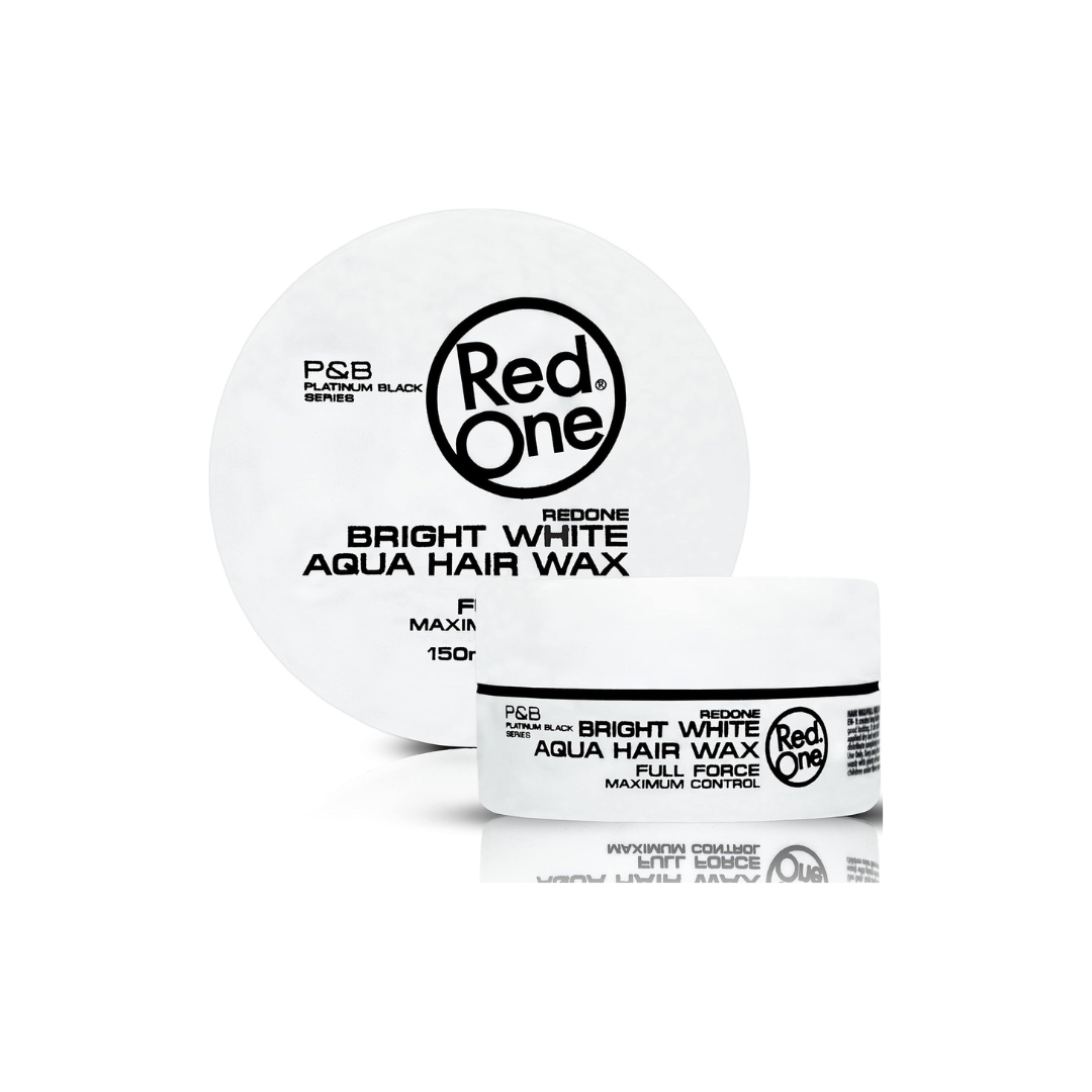 RedOne Bright White Aqua Hair Wax 150 ml – Full Force Halt & Maximum Control