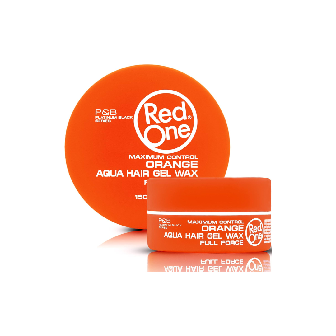 RedOne Orange Aqua Hair Gel Wax 150 ml – Full Force Halt & Maximum Contr