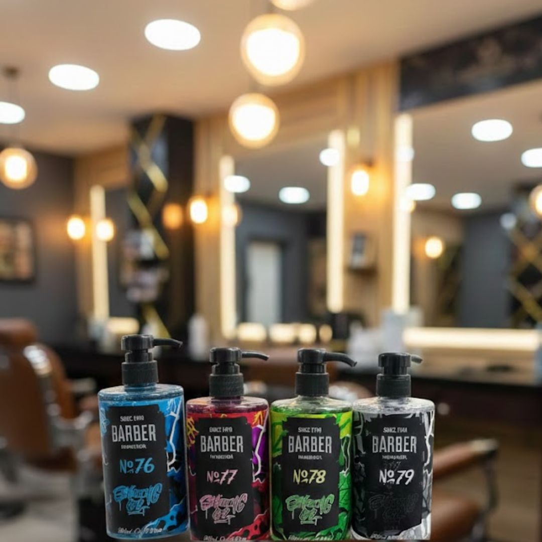 BARBER SHAVING GEL 500 ML NO.76, NO.77, NO.78, NO.79