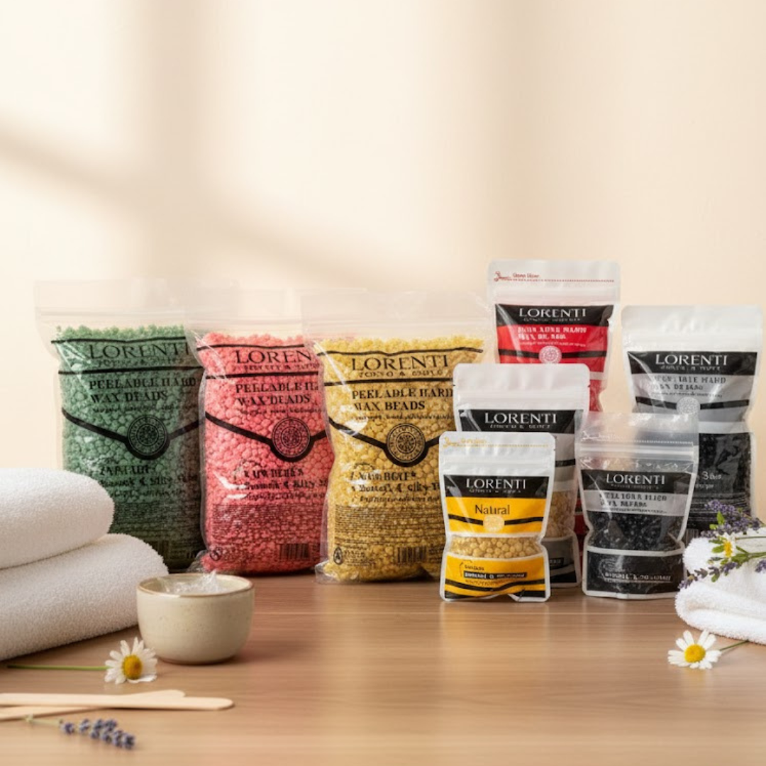 Lorenti Heißwachs Enthaarung in Perlenform Powdered,Black, Azulen, Natural 250gr & Powdered, Black, Azulen, Natural 1kg (Kopie)