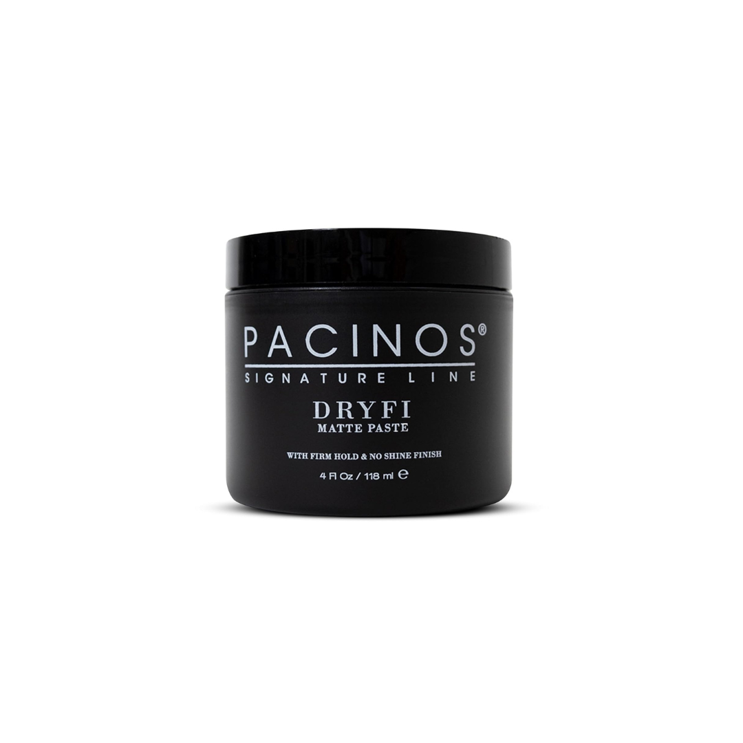 Pacinos dryfi 118ml – Matte Haarpaste Herren – kein Glanz & flexibler Halt – für Haarstyling mit natürlichem Finish & Textur – Pomade wasserbasiert - hair wax matte - haarwachs Männer