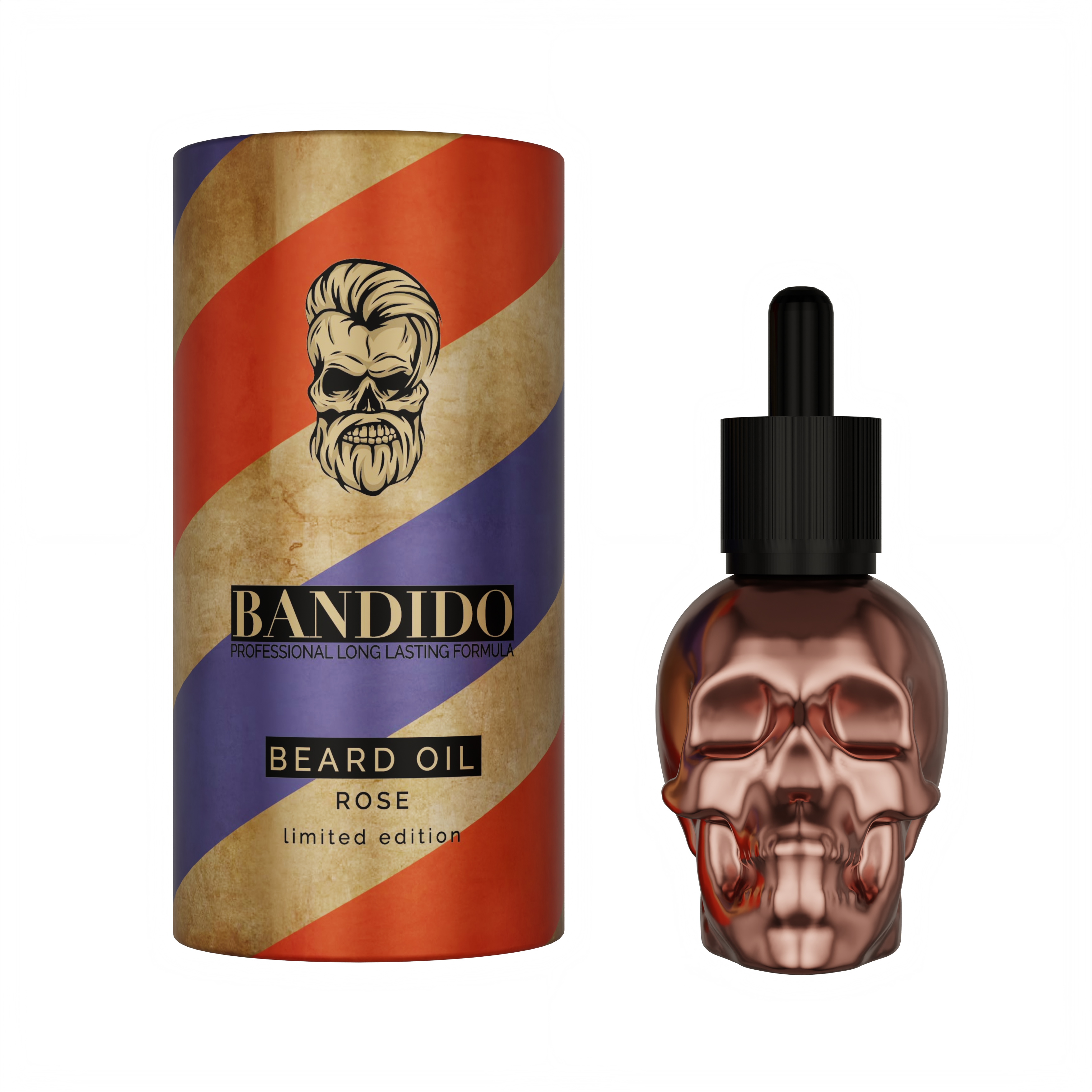 Bandido Bart Öl GREEN, GOLD, ROSE, SILVER, BLACK 40ML