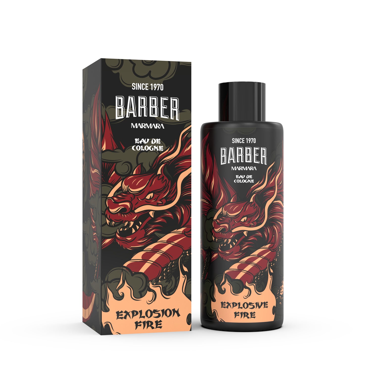 BARBER COLOGNE 500 ML SPECIAL EDITIONS: GOLD EDITION, AMIKOO, CHRISTMAS, COLOMBIA, DIAMOND, DARK, NO.99, PUERTO RICO, DRAGON