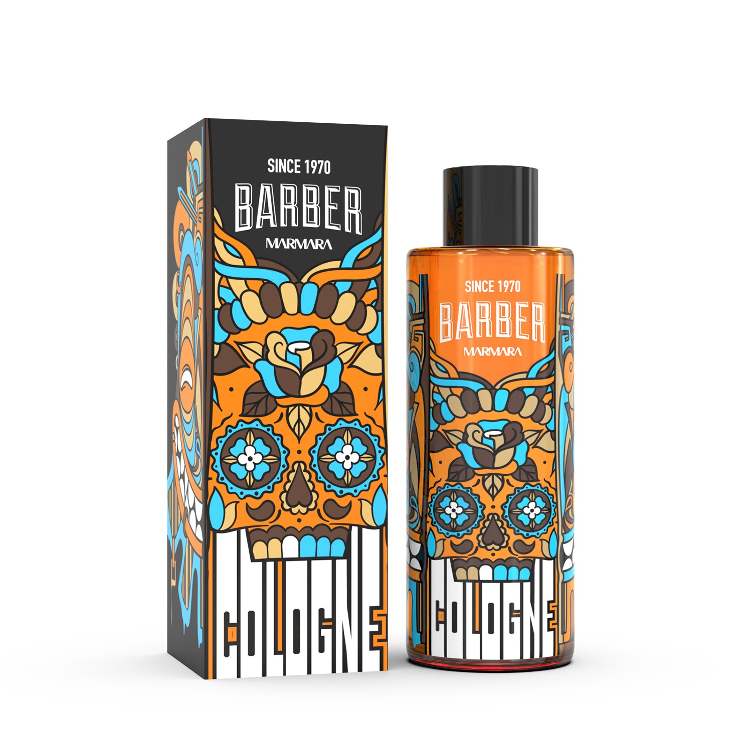 BARBER COLOGNE 500 ML SPECIAL EDITIONS: GOLD EDITION, AMIKOO, CHRISTMAS, COLOMBIA, DIAMOND, DARK, NO.99, PUERTO RICO, DRAGON