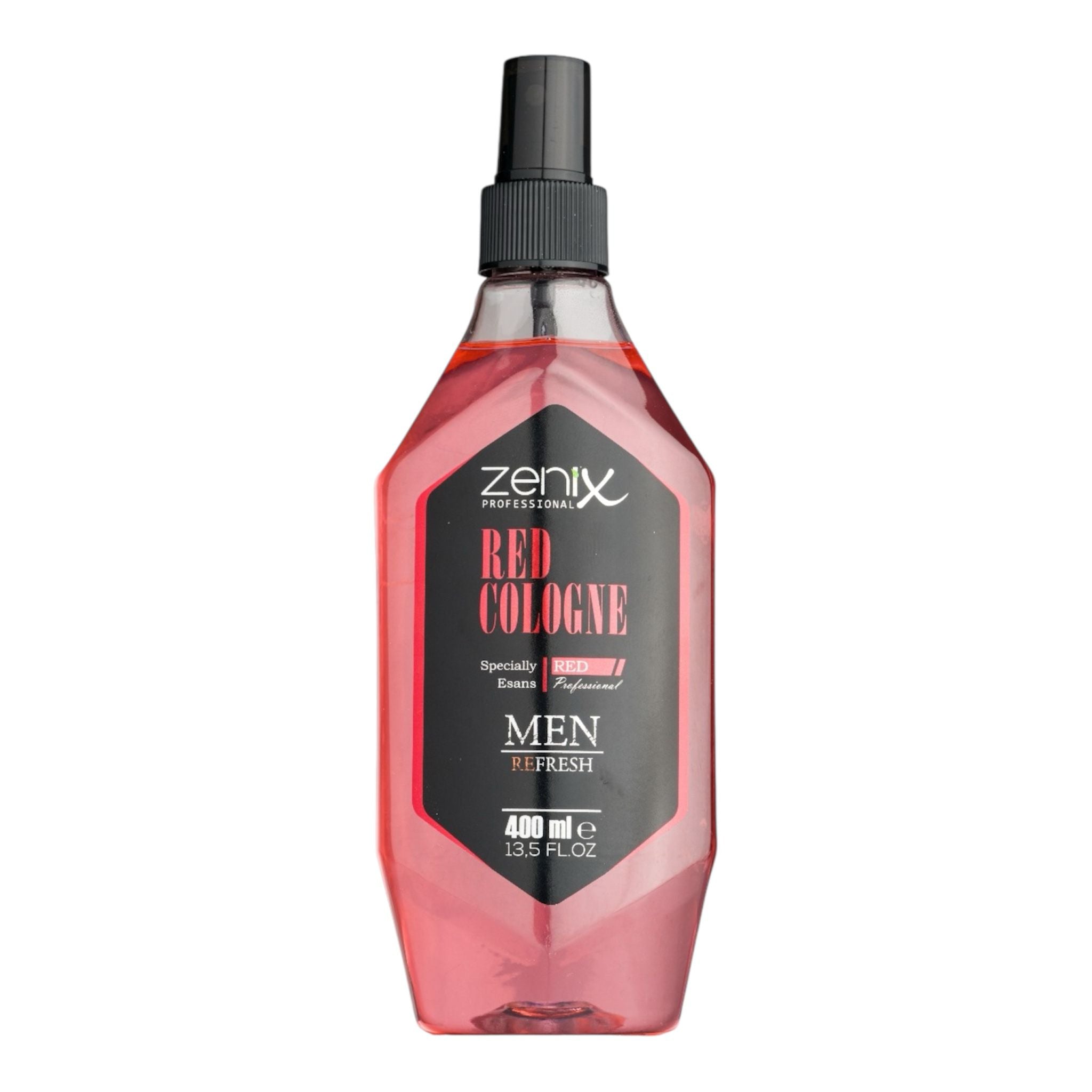 Zenix Barber Cologne After Shave Spray für Männer (400ml, Red Cologne)