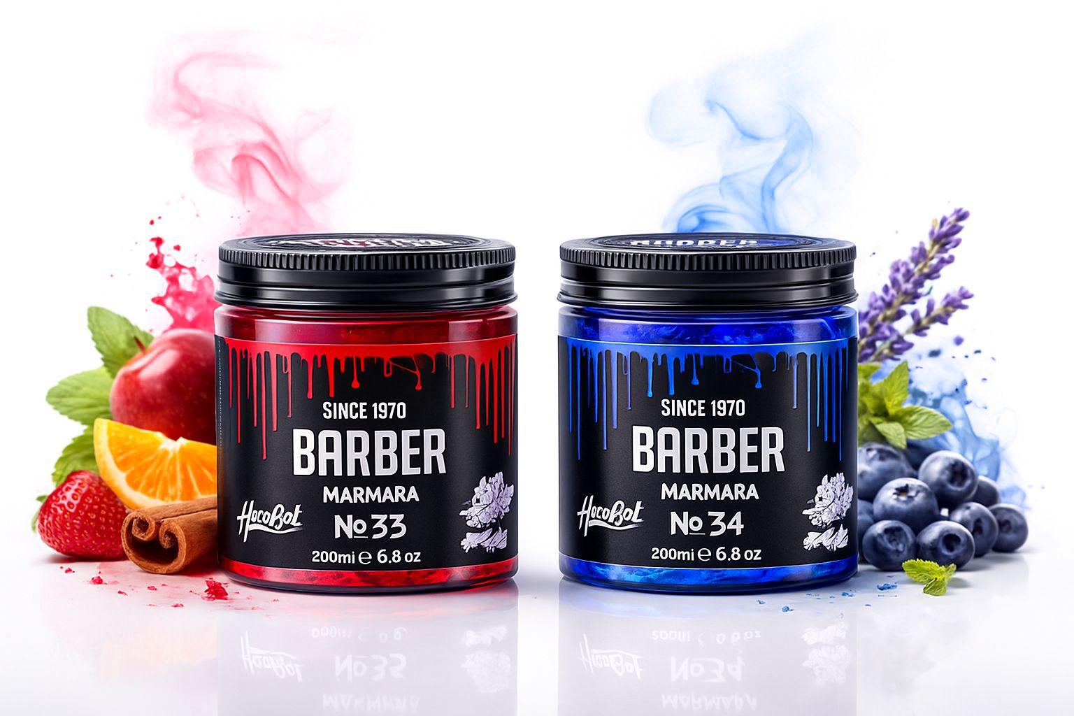 BARBER HAIR GEL NO. 33 & NO. 34, 250ml & 500ml