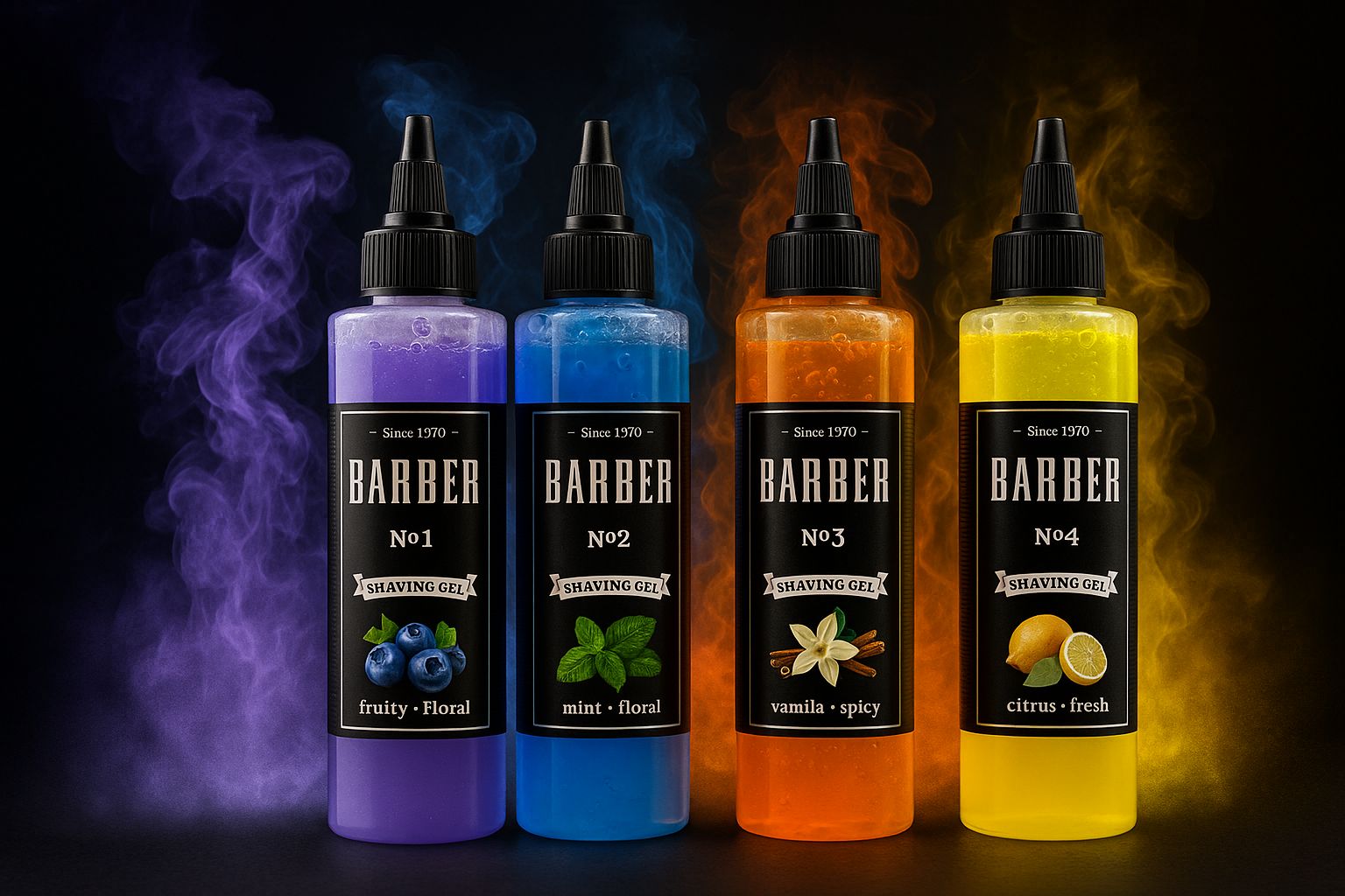 BARBER SHAVING GEL RASIERGEL NO. 1 - 4 250 ML