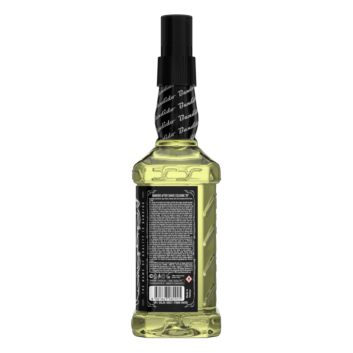 Bandido Aftershave Herren Lemon 350ml Duftwasser Rasierwasser - AZURUM