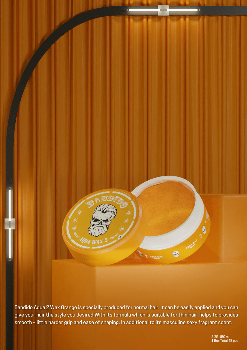 Bandido Aqua Hair Wax Nr.2 150ml Haarwachs - AZURUM