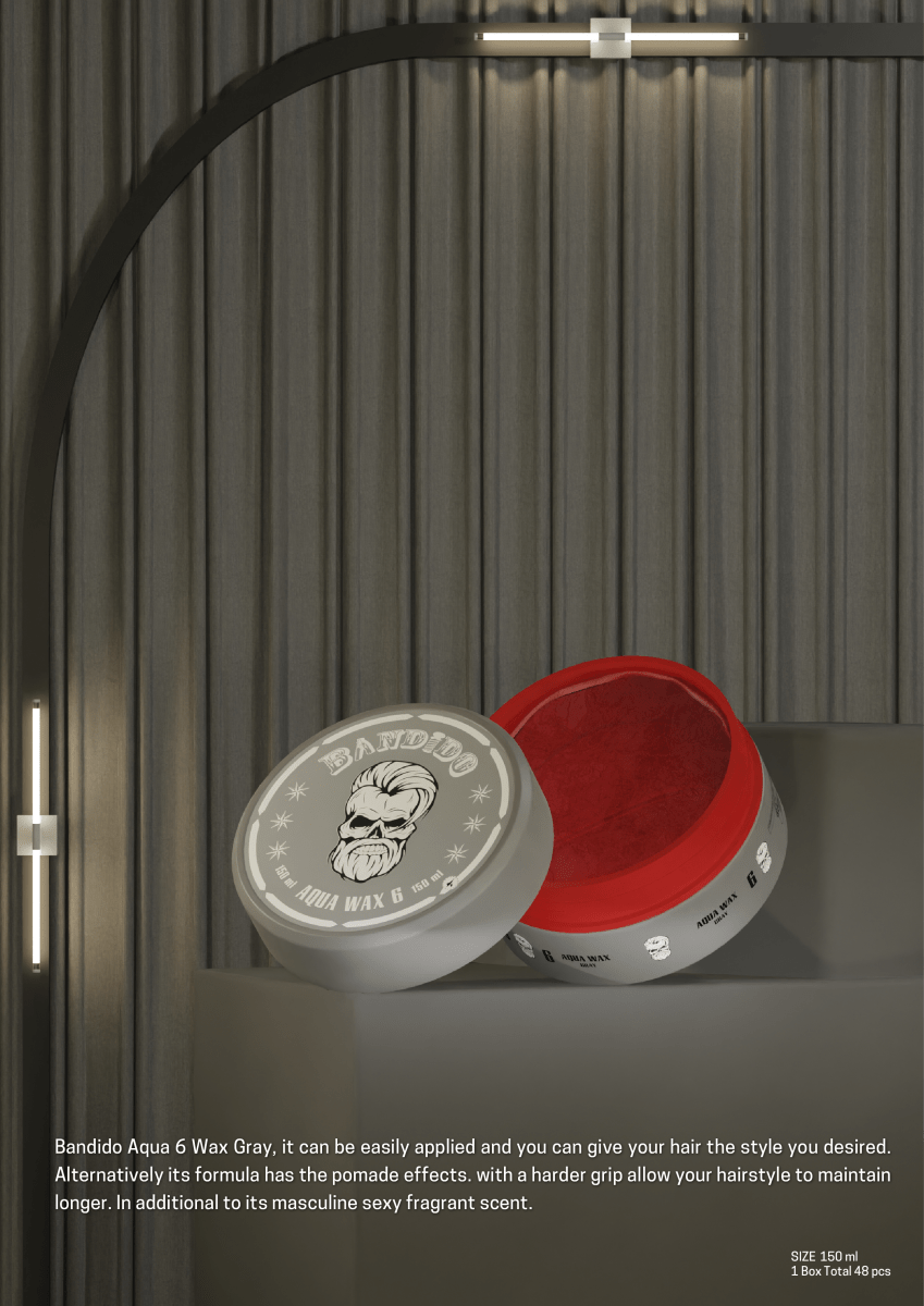 Bandido Aqua Hair Wax Nr.6 Haarwachs - AZURUM