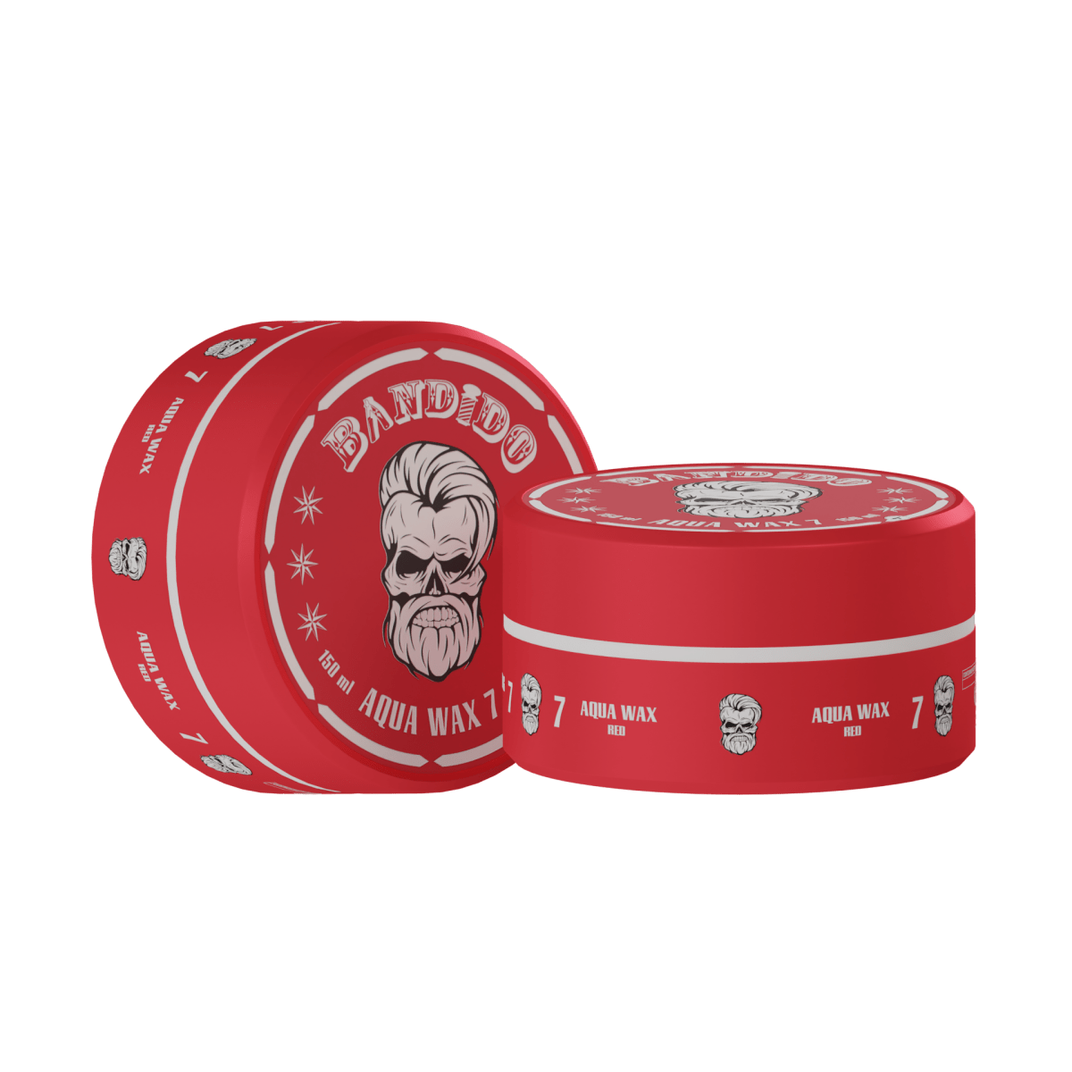 Bandido Aqua Hair Wax Nr.7 Red 150ml Haarwachs mit Fruchtigem Duft - AZURUM