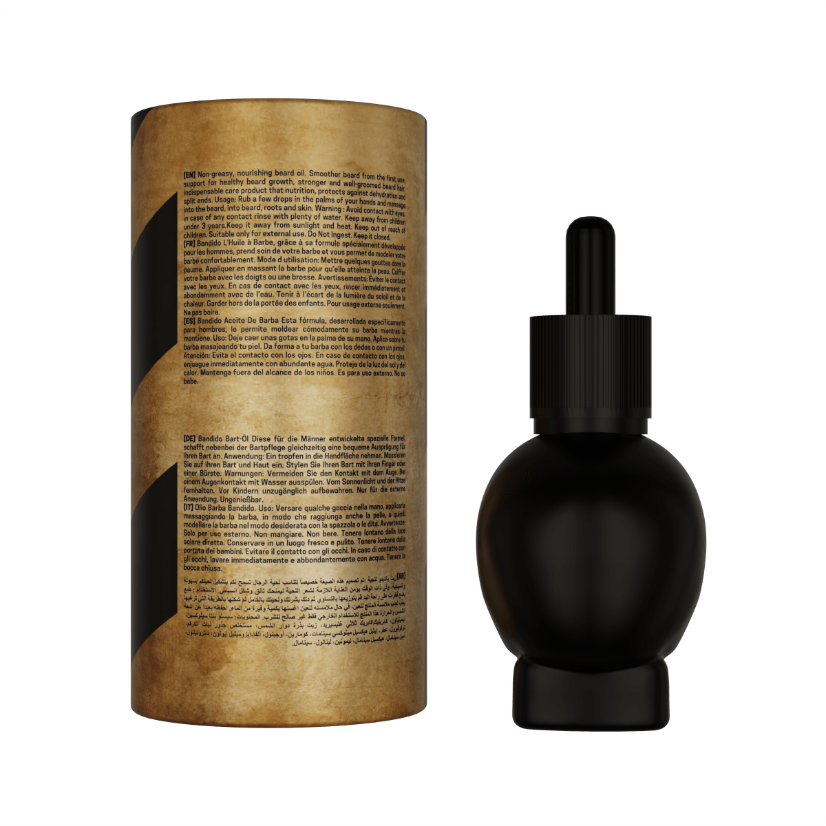 Bandido Barbershop Beard Oil 40ml Bart Öl - AZURUM