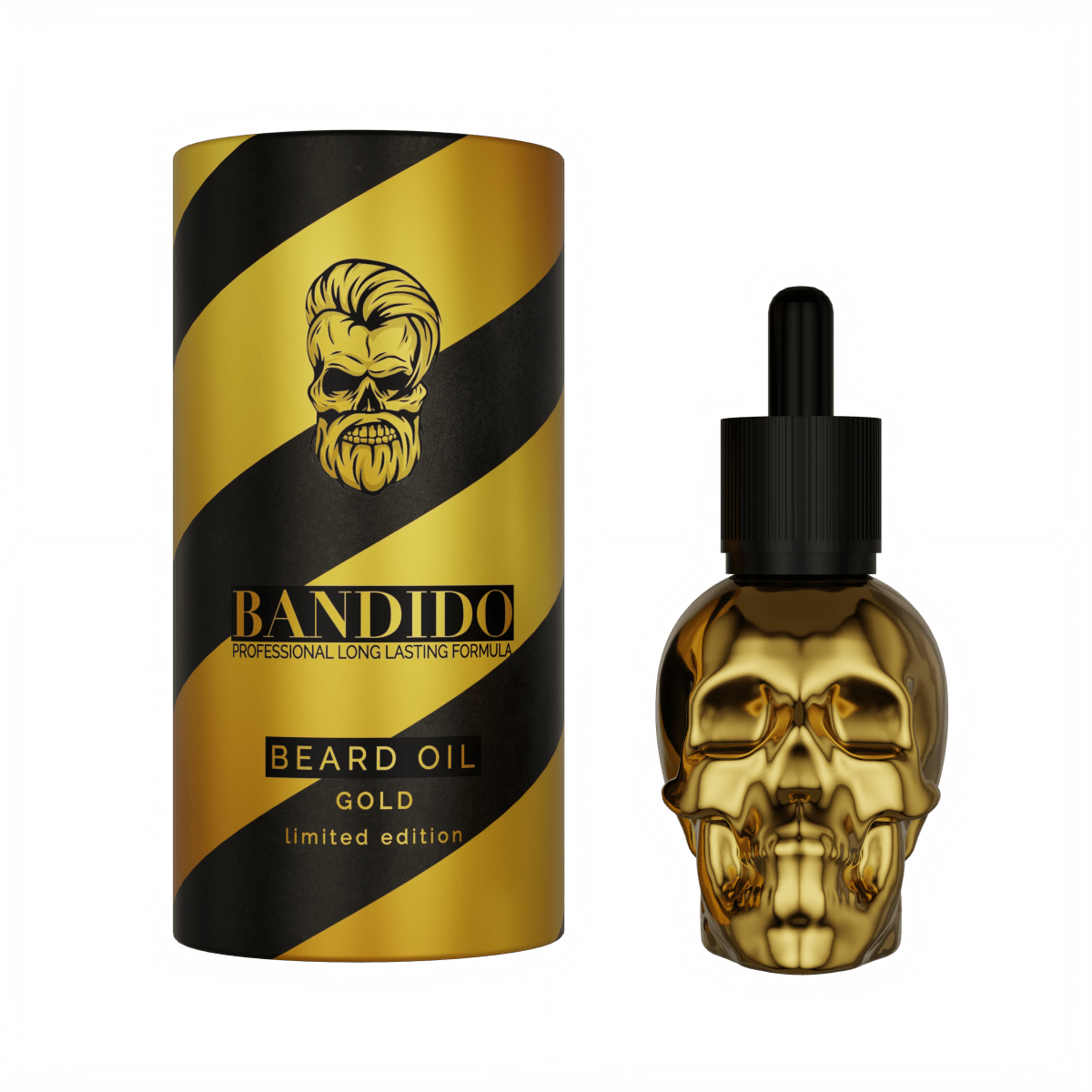 Bandido Bart Öl 40ml Gold - AZURUM
