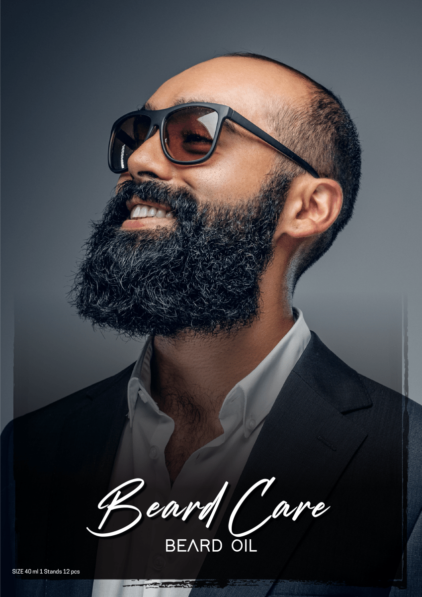 Bandido Bart Öl 40ml Gold - AZURUM