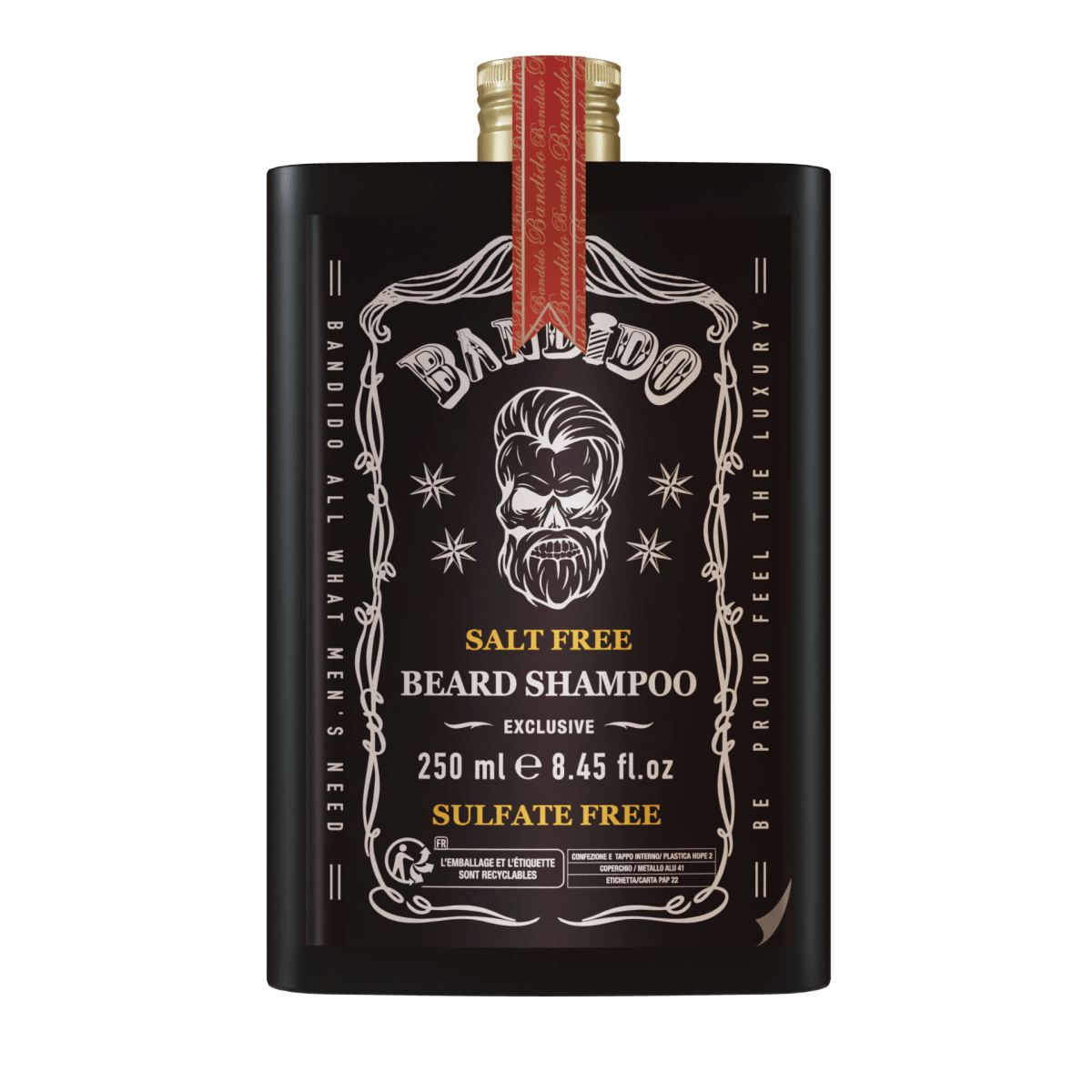 BANDIDO Bartshampoo 250 ml | Bartseife - AZURUM