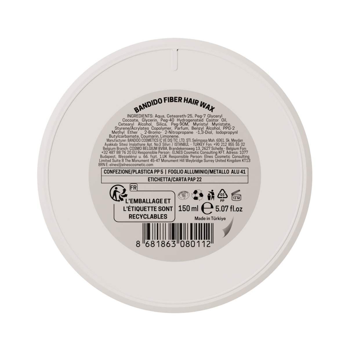 Bandido Fiber Wax 150 Haarwachs - AZURUM