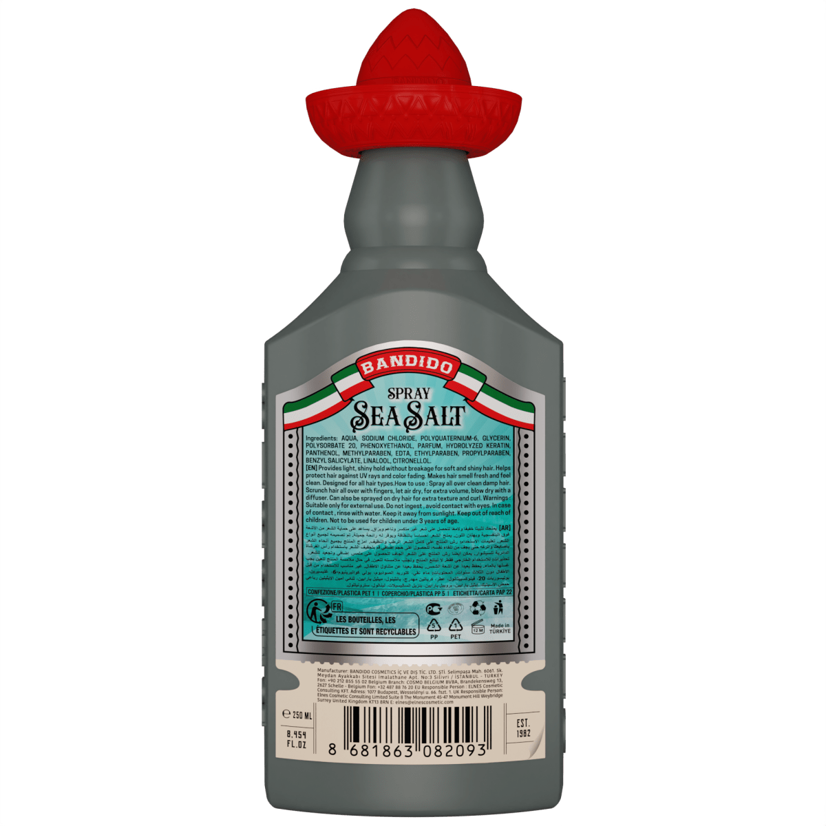 Bandido Hair Sea Salt Spray 250ml Salzspray für Haare - AZURUM